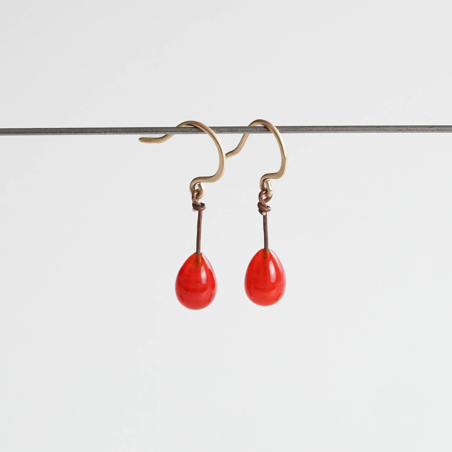 Toile-Deadstock Glass Beads Hook［A302202AP143］ピアス