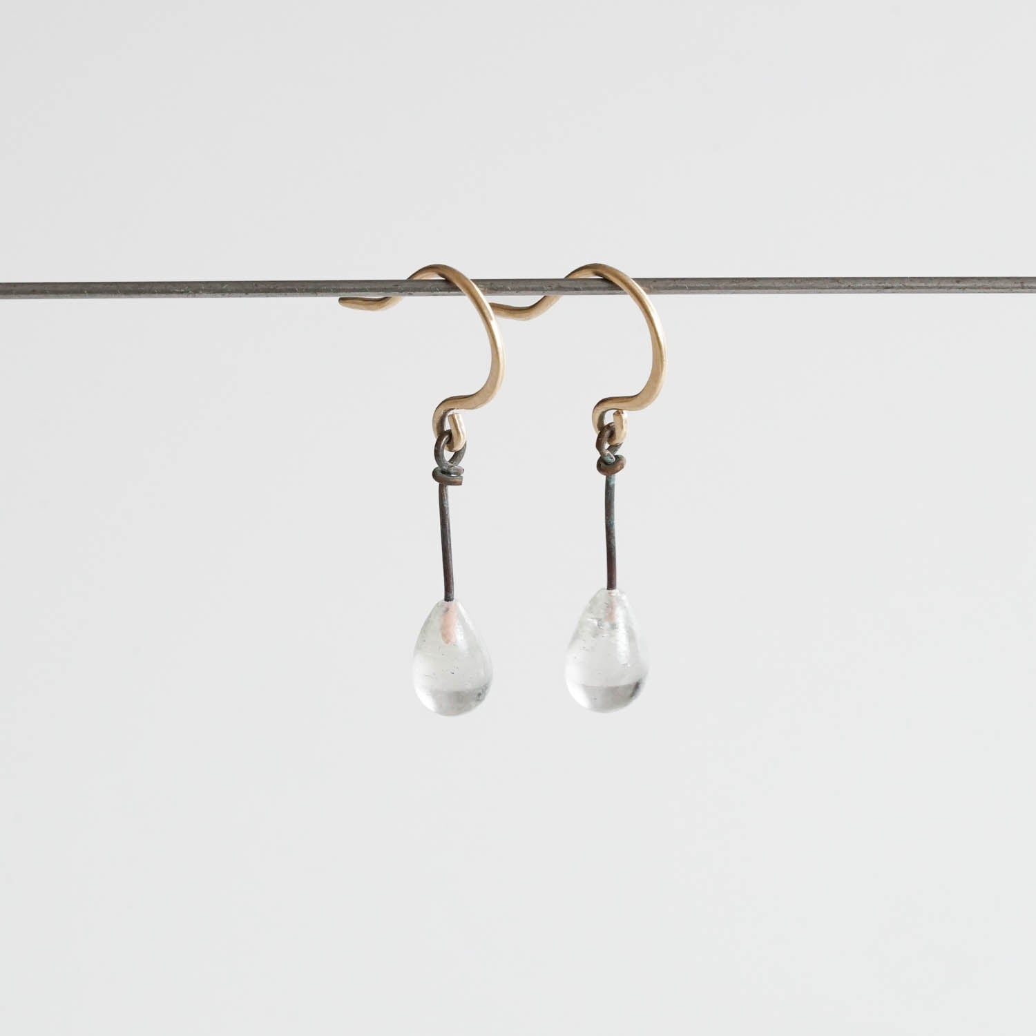 Toile-Deadstock Glass Beads Hook［A302202AP143］ピアス