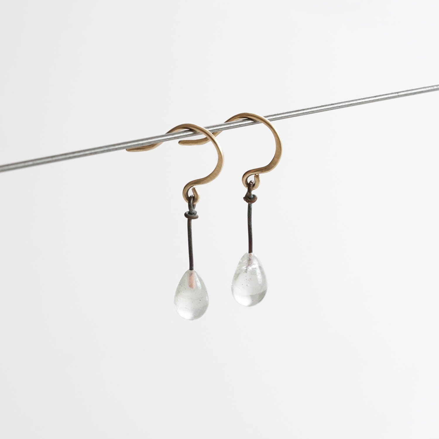 Toile-Deadstock Glass Beads Hook［A302202AP143］ピアス