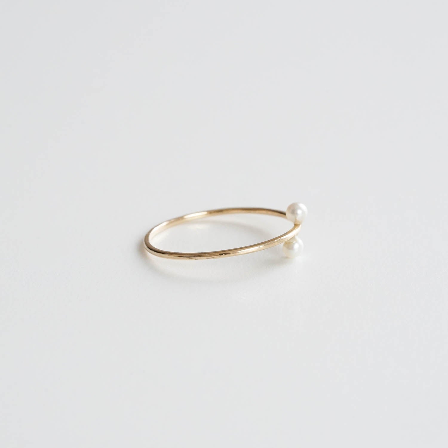 Toile - Two Round Pearl Ring［A301172AR119 K10］リング