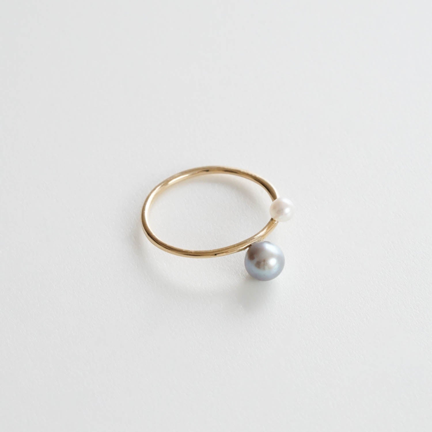 Toile［Two-tone Round Pear Ring - A301231AR268］