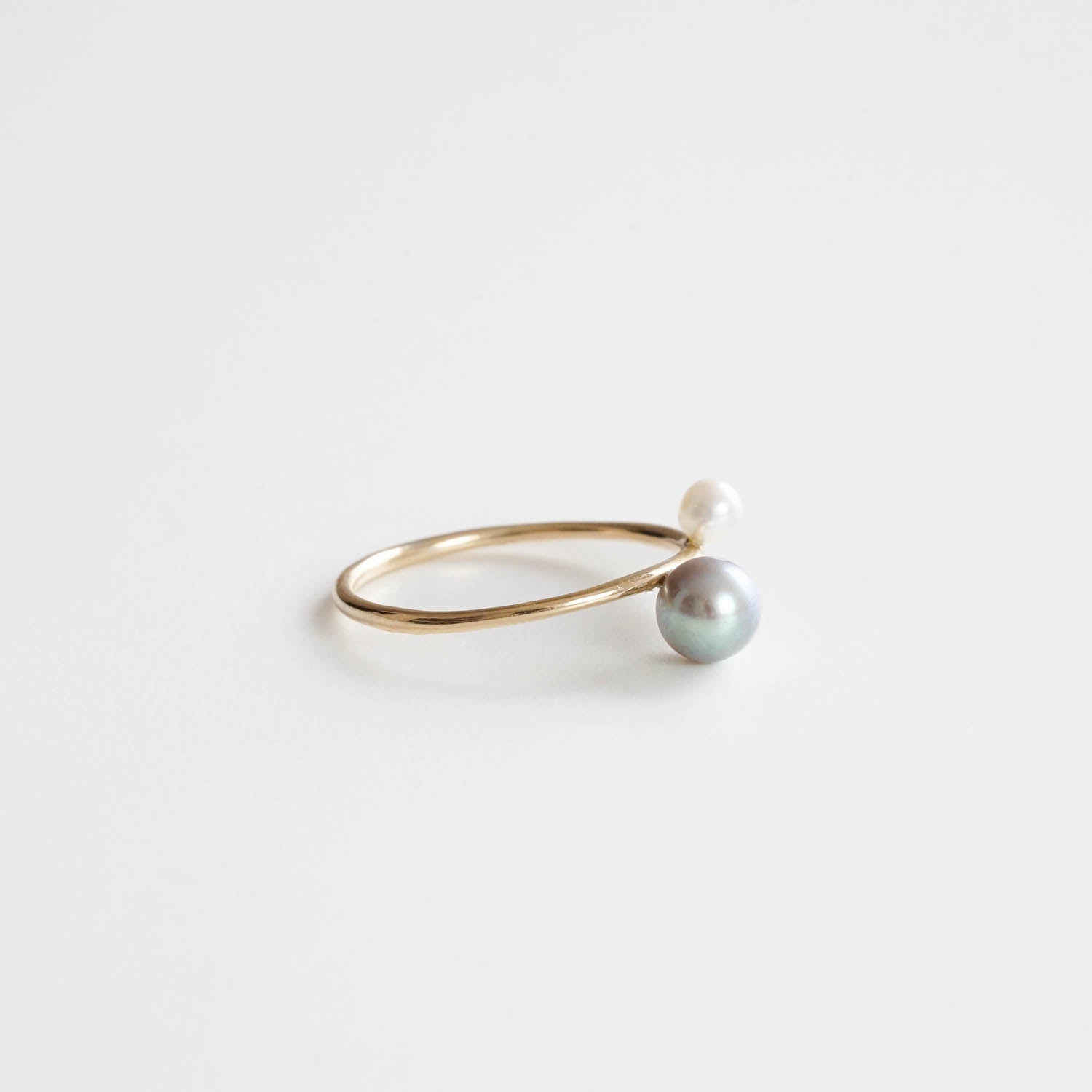 Toile［Two-tone Round Pear Ring - A301231AR268］