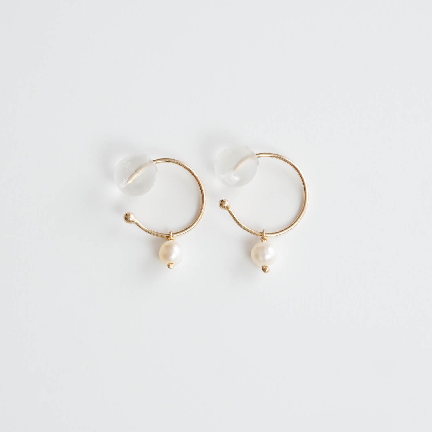 Toile-Round Pearl Ear Accessories［A301242AP317 K10YG］ピアス