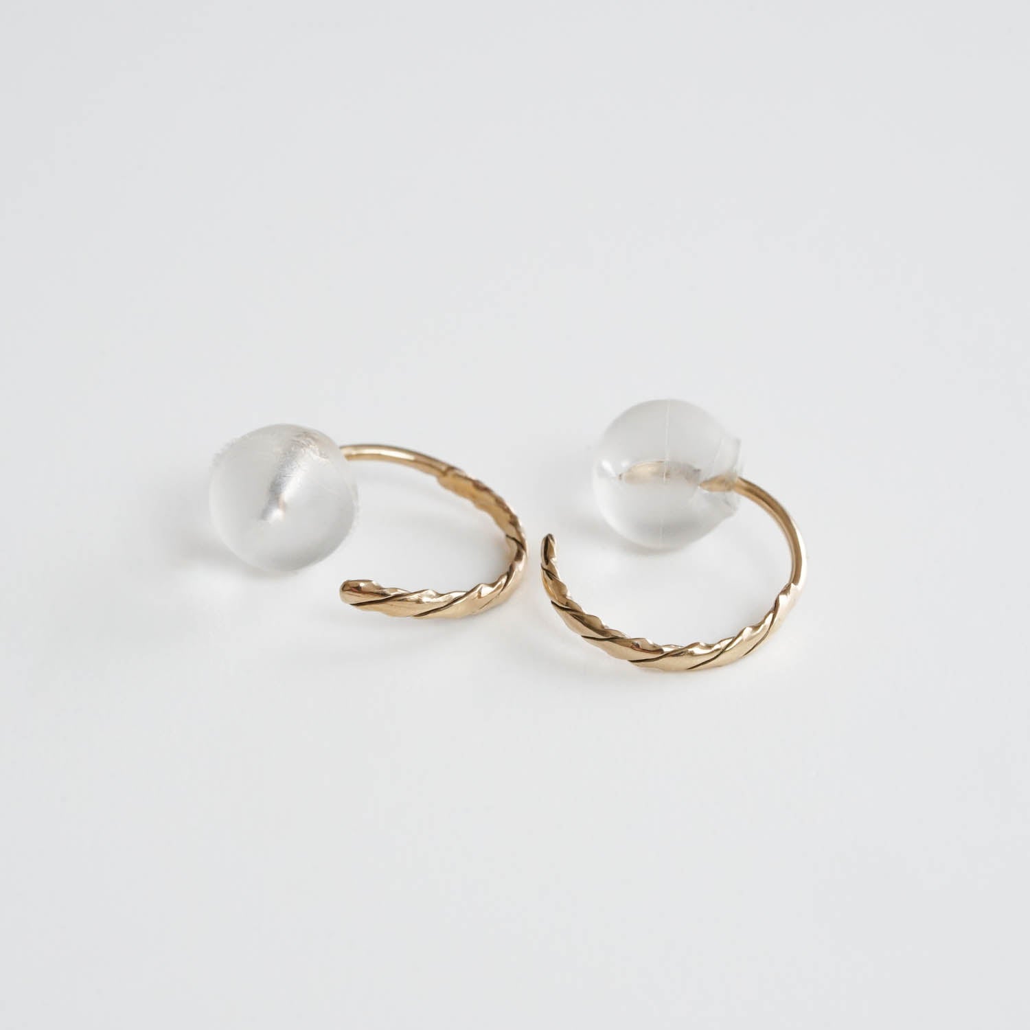 Toile-Twist Hoop Ear Accessories［A301242AP318 K10YG］ピアスA301242AP318