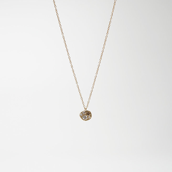 Atelier d'antan：Round Chocolate Necklace A024201AN008