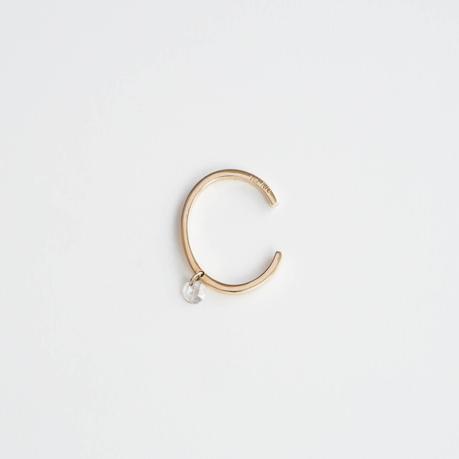 Toile-Rosecut Diamond Ear cuff［A301222AP257 K10YG］イヤーカフ