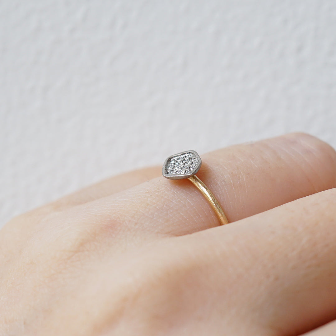 Atelier d'antan：Floe Dia Ring A027231AR021