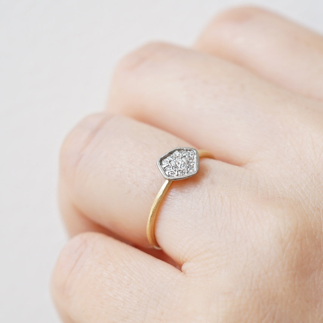 Atelier d'antan：Floe Dia Ring A027231AR021