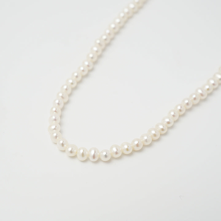 Round Small Pearl Necklace［A301231AN274 K10］ネックレス