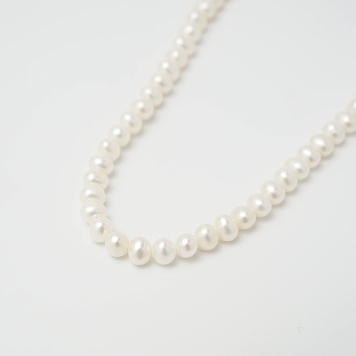 Round Pearl Necklace［A301112AN021 K10］ネックレス