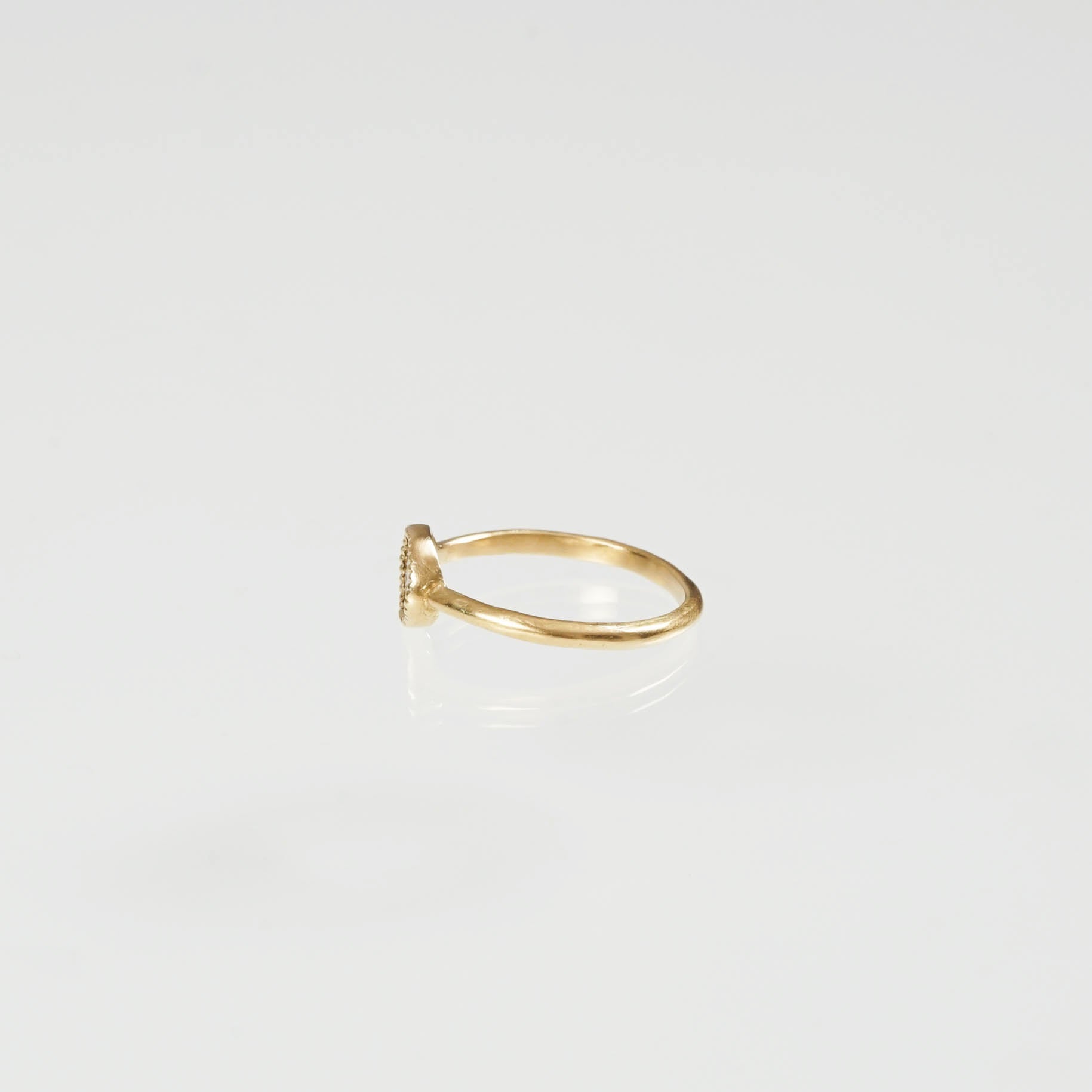 atelier plow-スライスダイヤモンド リング［K18YG #9.5］