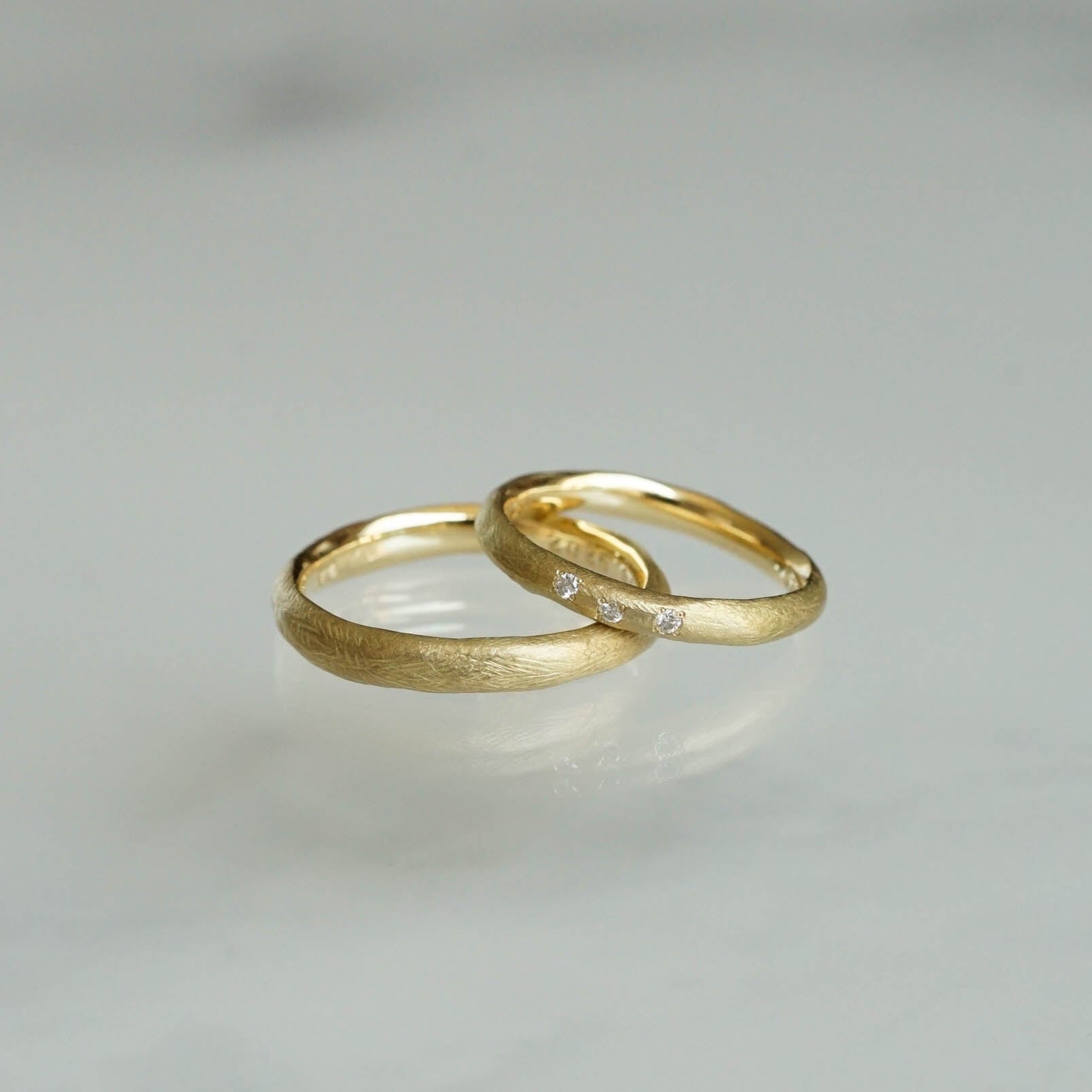 Ryui-BRIDAL RING［Existence Pt900/K18YG］結婚指輪