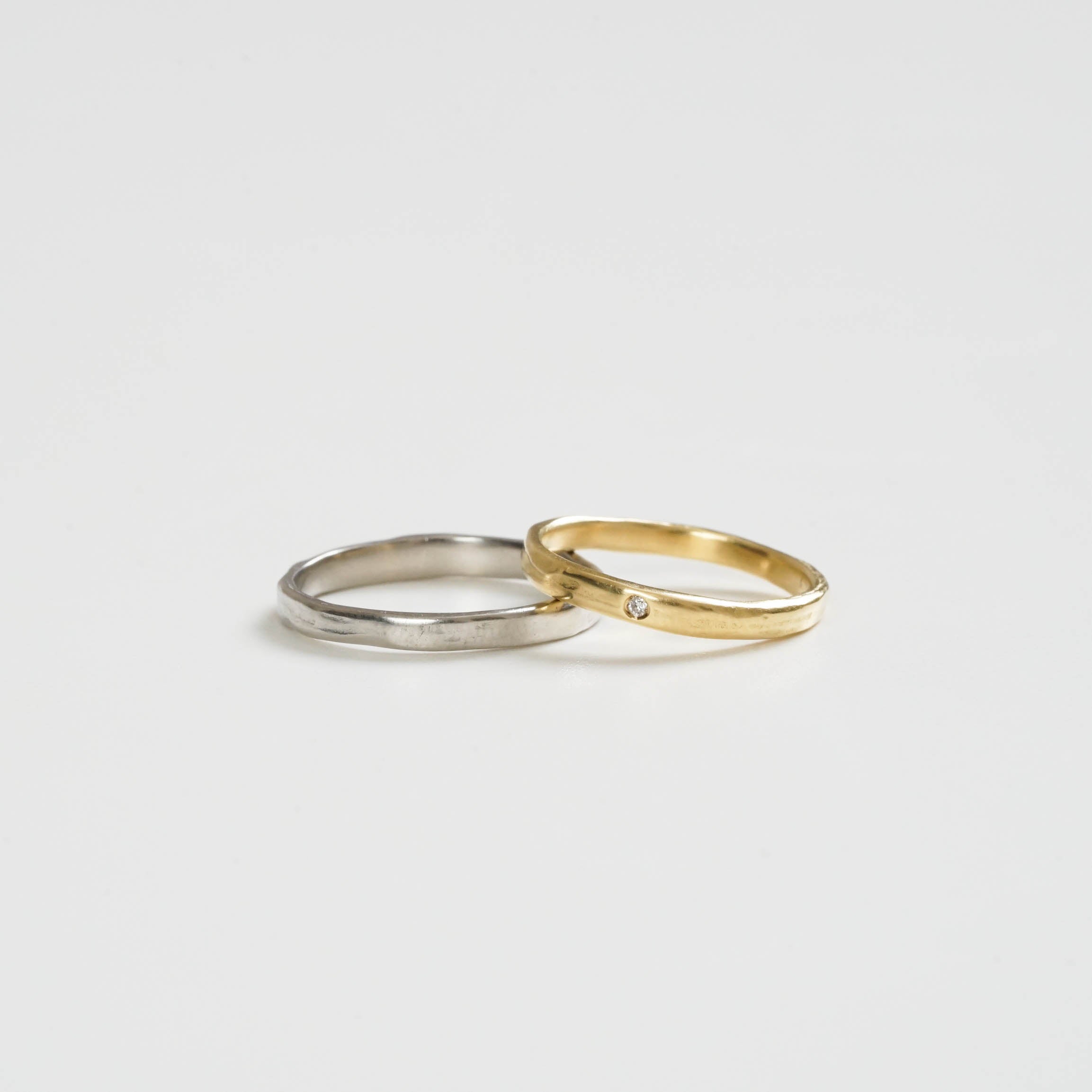 atelier plow-BRIDAL RING［木漏れ日 Pt900/Pt900］結婚指輪（ペア）
