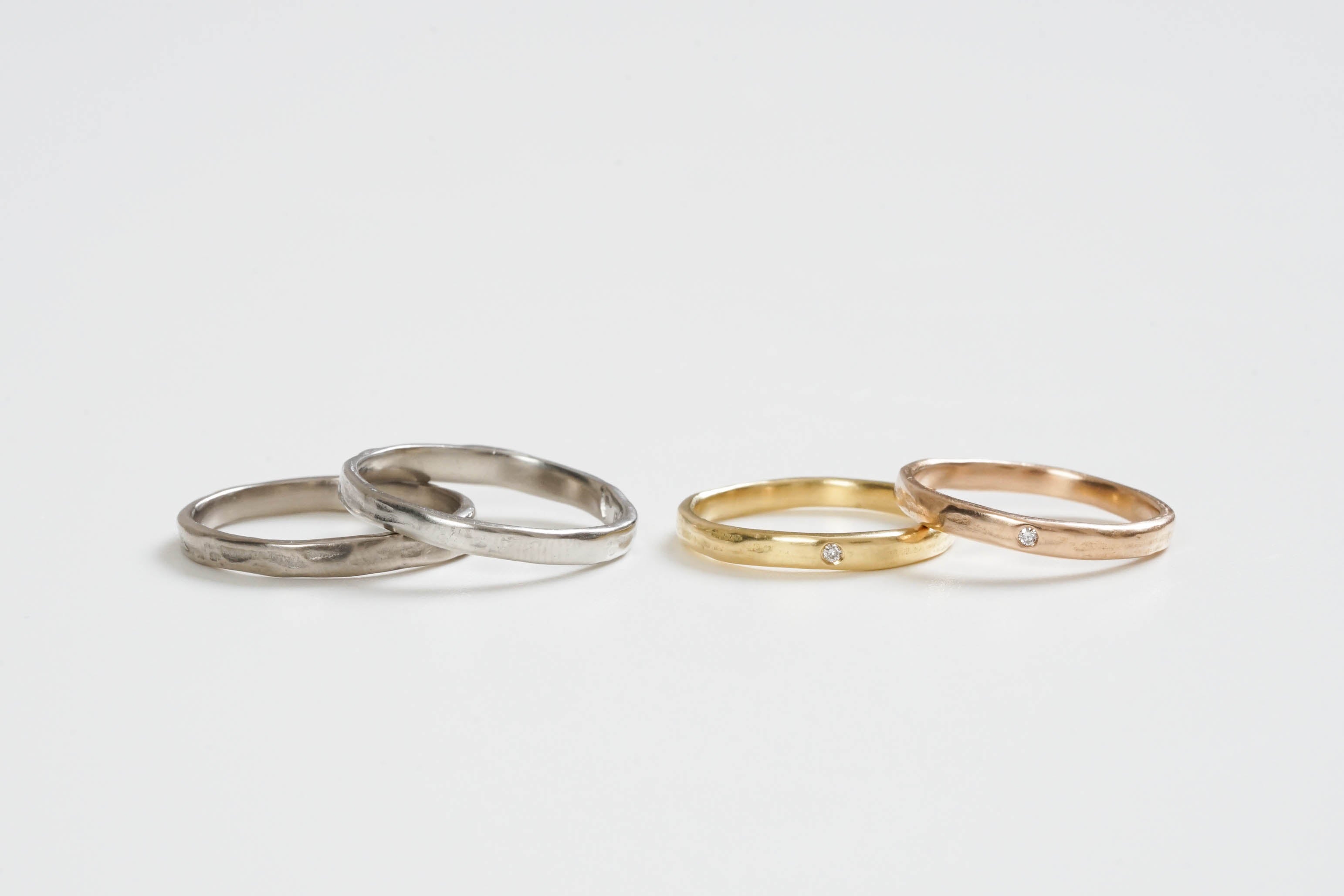 atelier plow-BRIDAL RING［木漏れ日 Pt900/Pt900］結婚指輪（ペア）