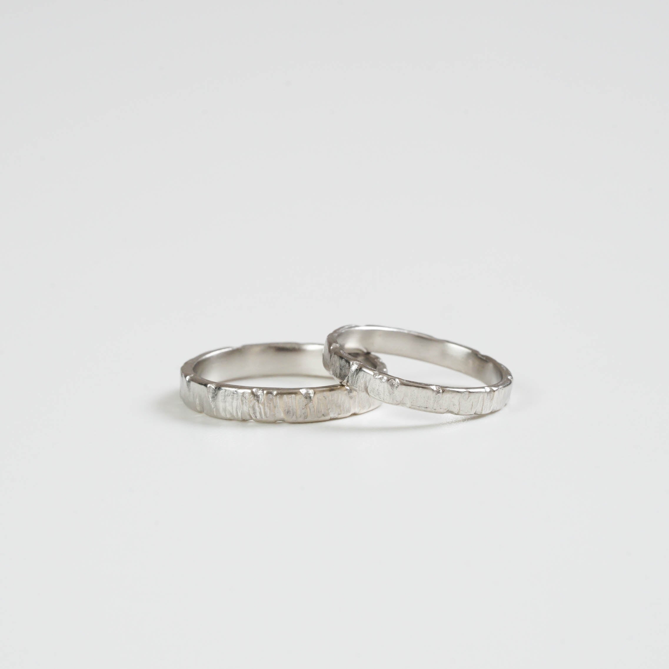 atelier plow-BRIDAL RING［木立 Pt900/Pt900］結婚指輪（ペア）