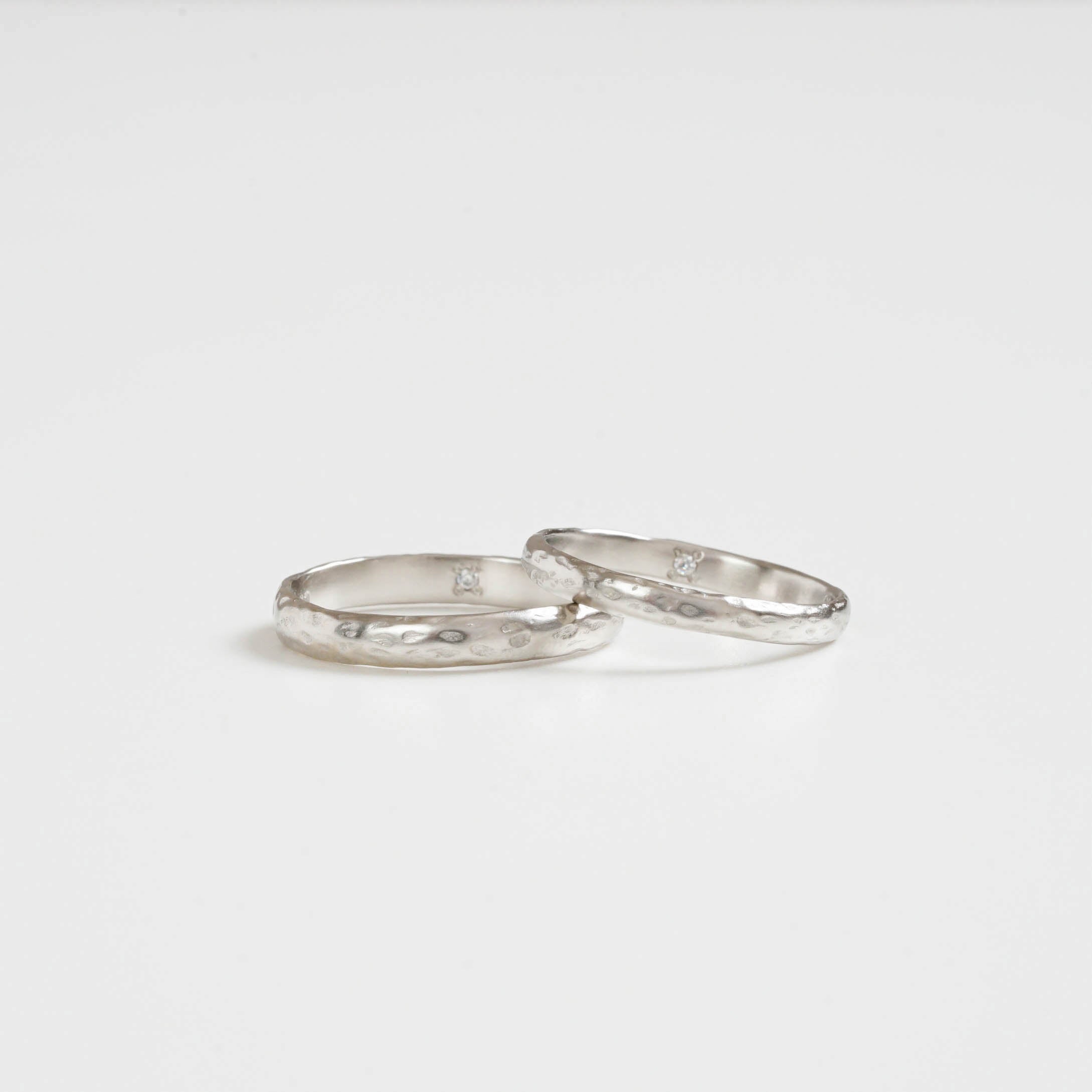 atelier plow-BRIDAL RING［陽光 Pt900/Pt900］結婚指輪（ペア）