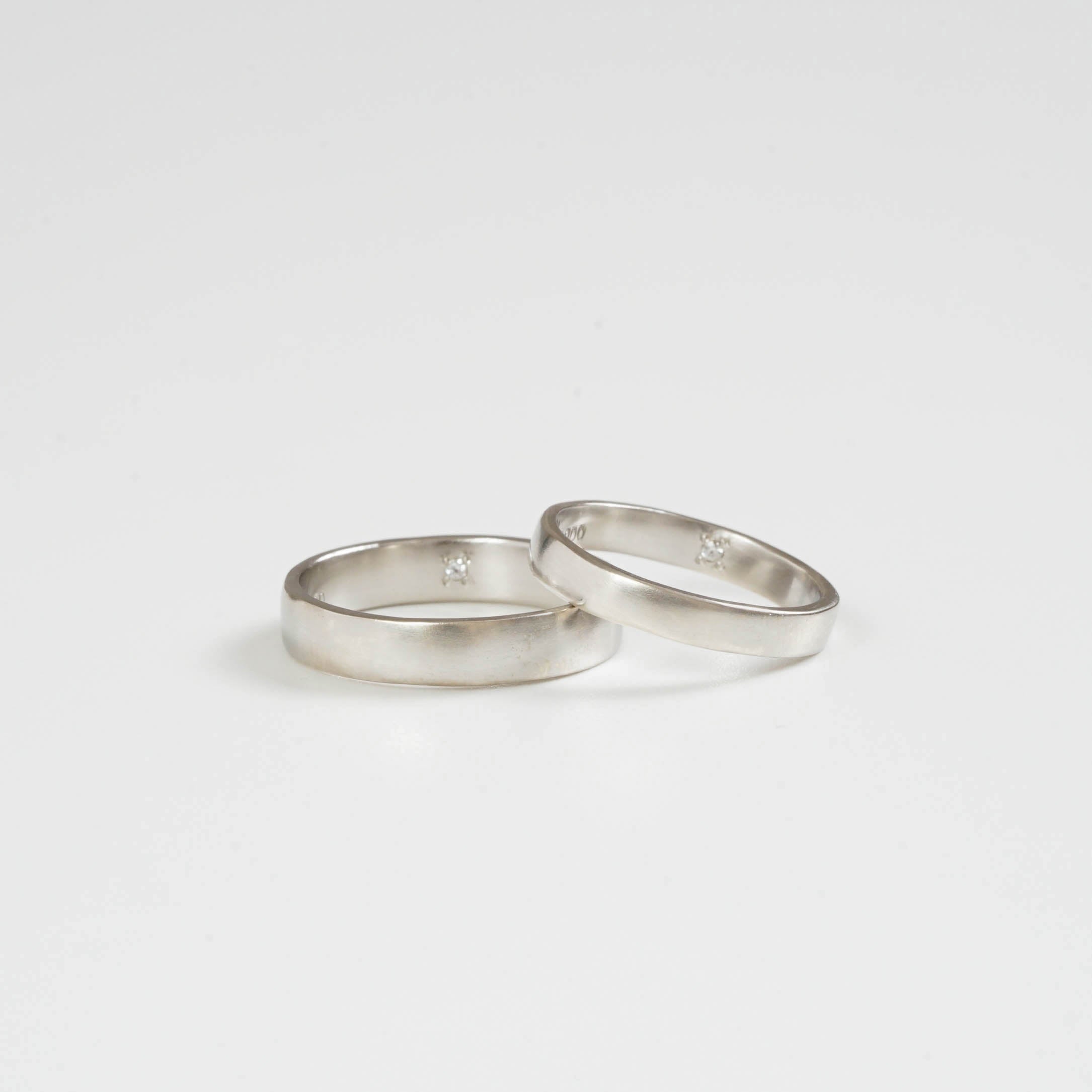 atelier plow-BRIDAL RING［象徴 Pt900/Pt900］結婚指輪（ペア）