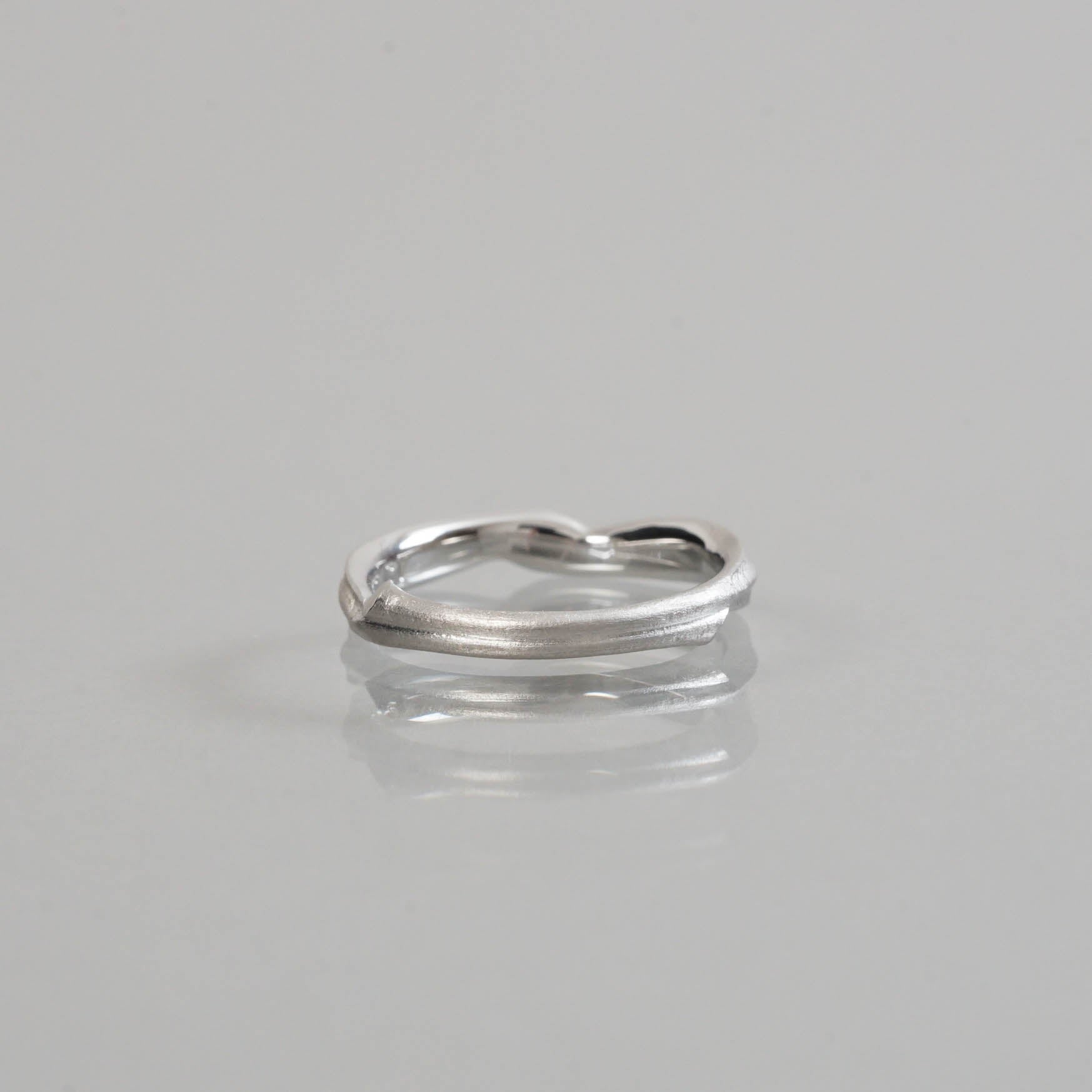 Ryui-BRIDAL RING［Eucalyptus K18YG/Pt900］結婚指輪