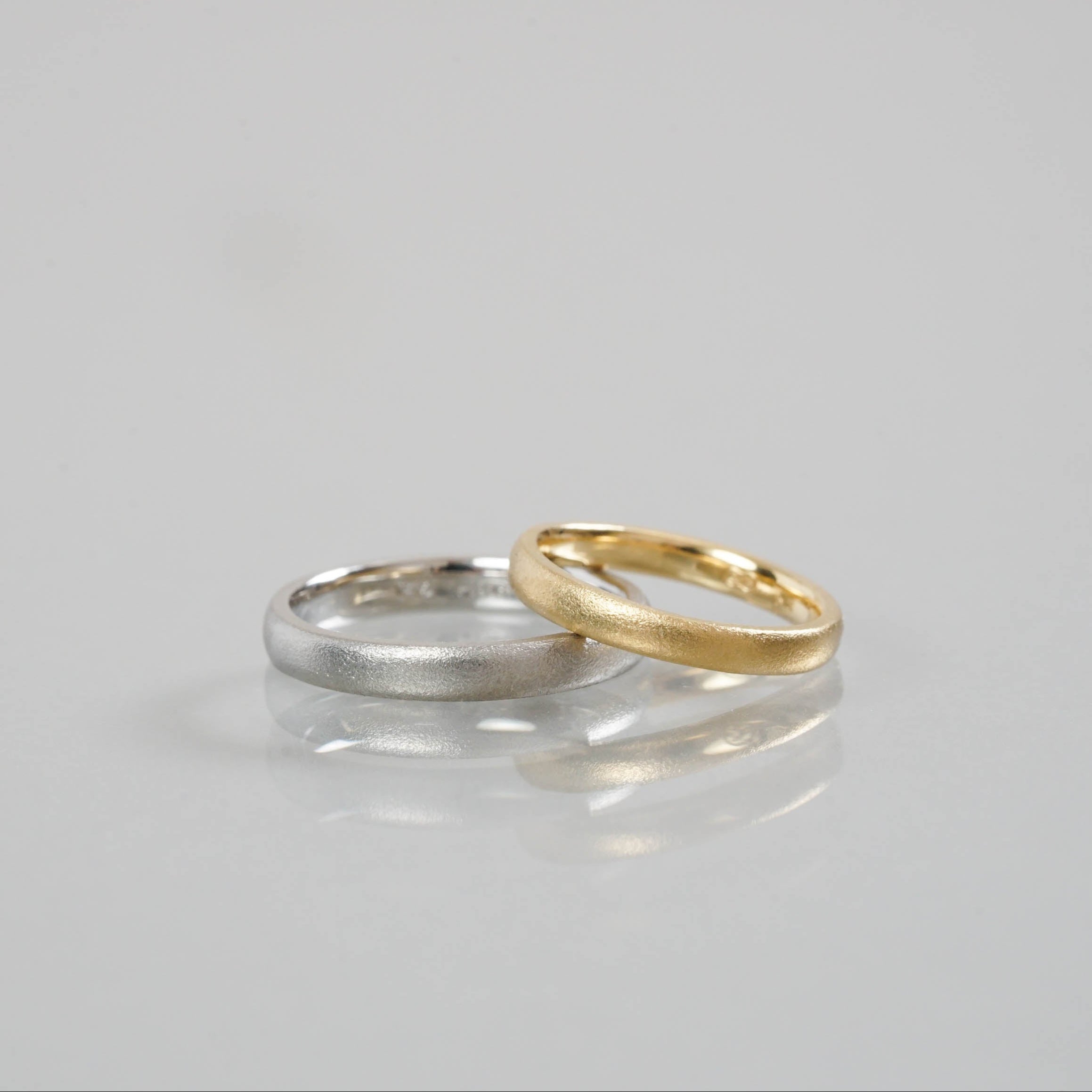 Ryui-BRIDAL RING［Norme Pt900/K18YG］結婚指輪