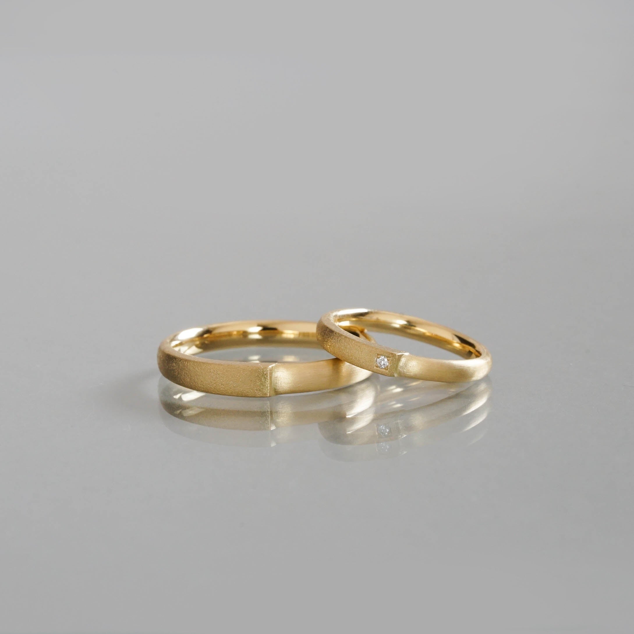 Ryui-BRIDAL RING［Alike K18YG/K18YG］結婚指輪