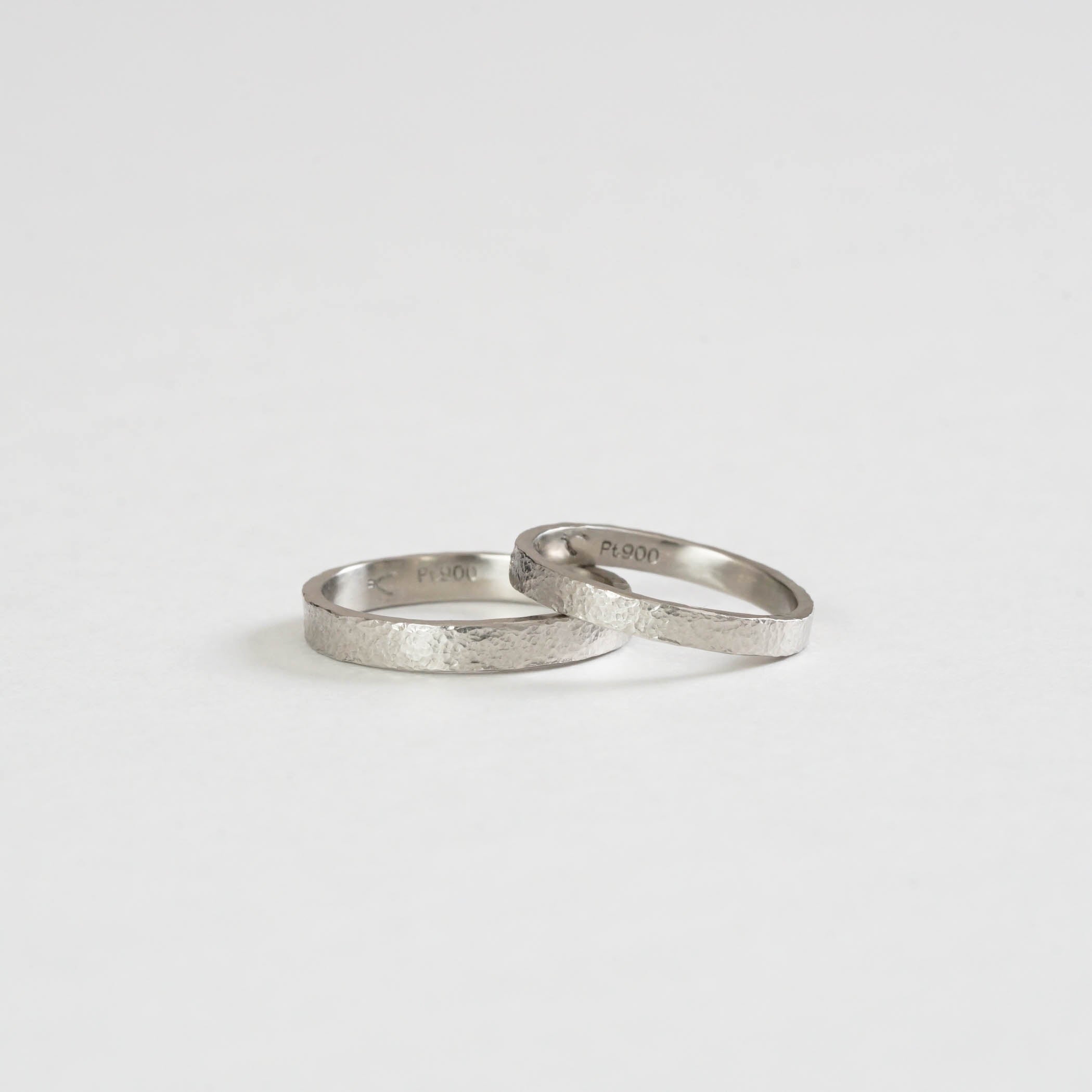 atelier plow-BRIDAL RING［晴れ間 Pt900/Pt900］結婚指輪 （ペア）