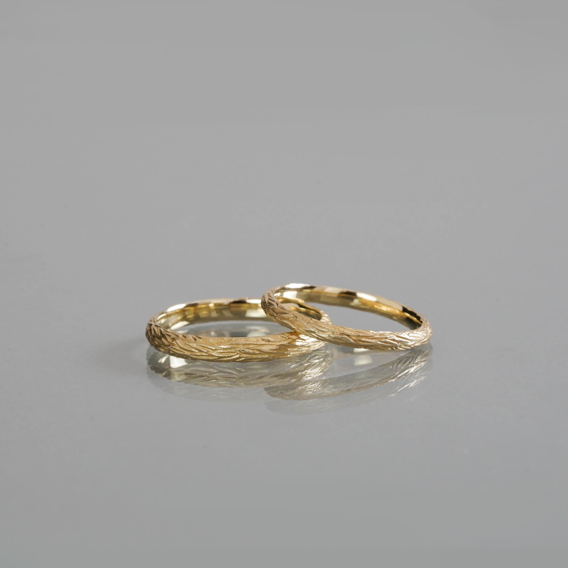Ryui-BRIDAL RING［Plumage timeless K18YG/K18YG］結婚指輪