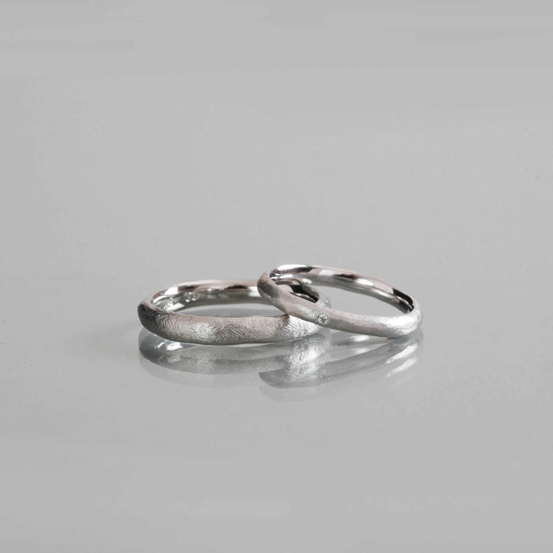 Ryui-BRIDAL RING［Existence Pt900/Pt900］結婚指輪