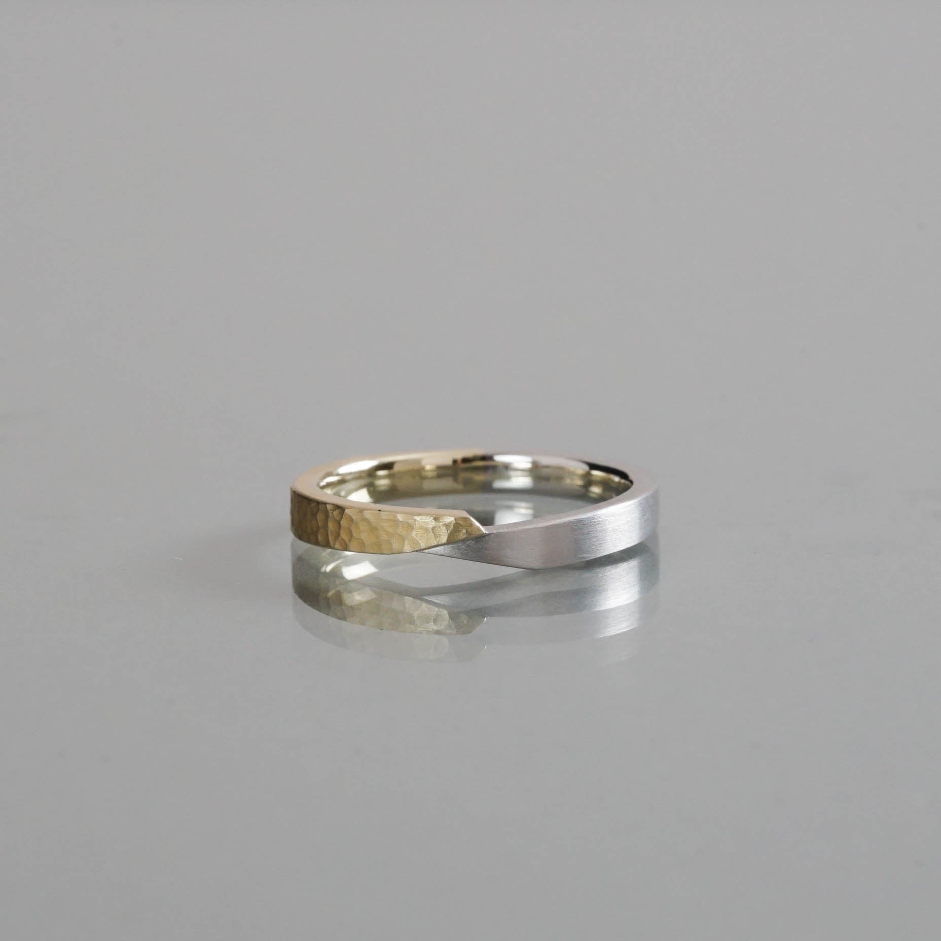 Ryui-BRIDAL RING［Hug Pt900/K18YG］結婚指輪