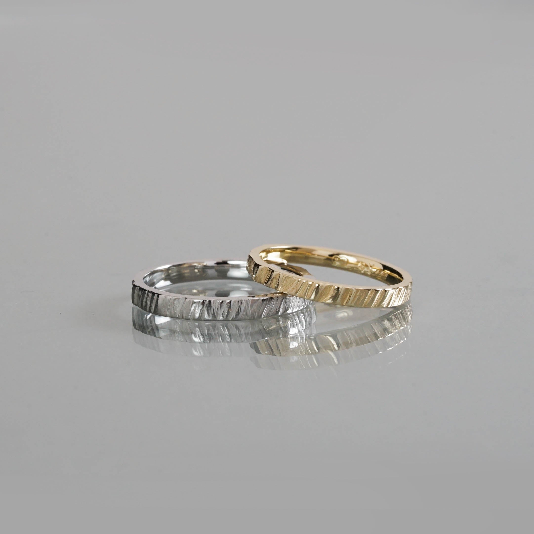 Ryui-BRIDAL RING［Trunk Pt900/K18YG］結婚指輪