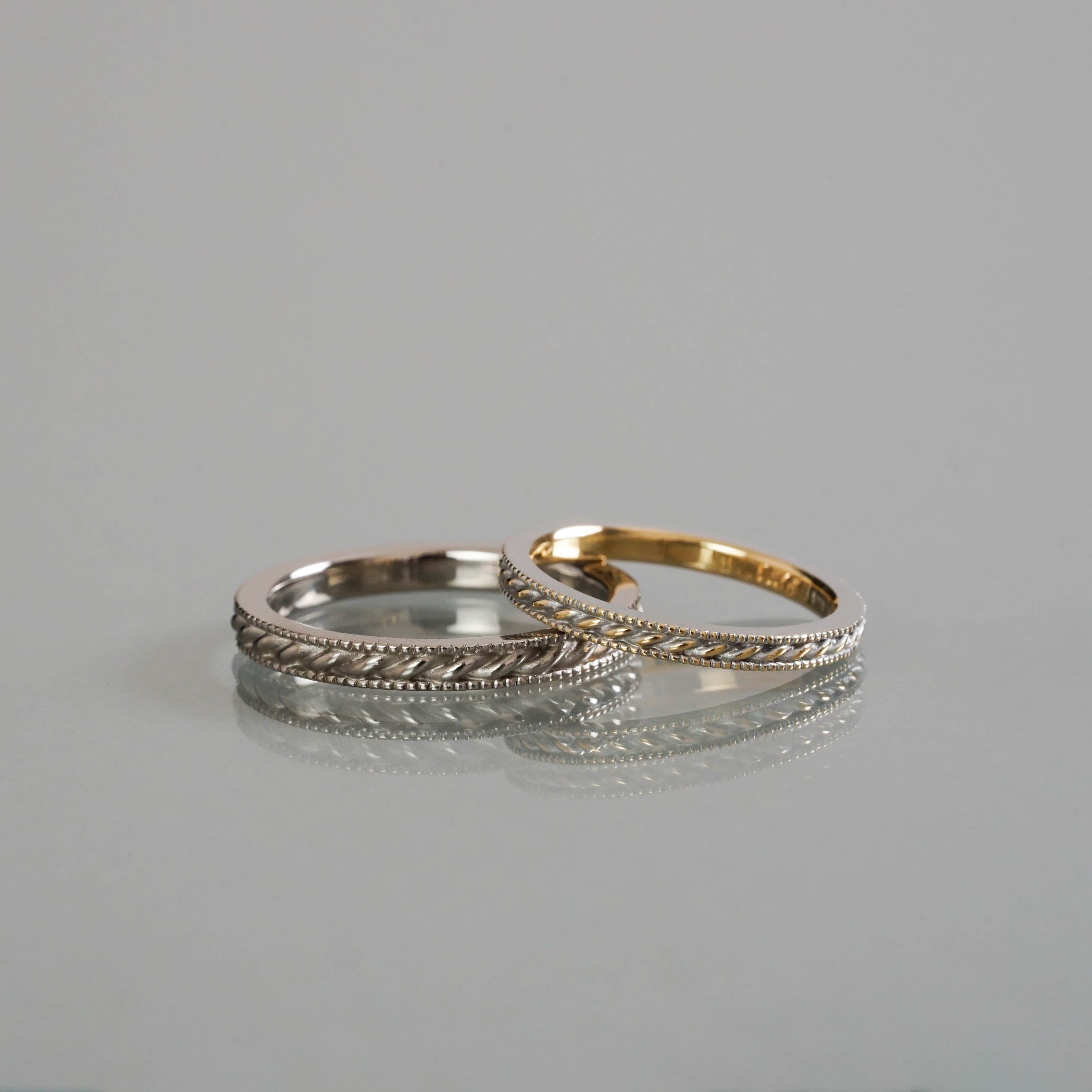 BRIDAL RING［Classic K18WG/K18YG］結婚指輪（ペア）
