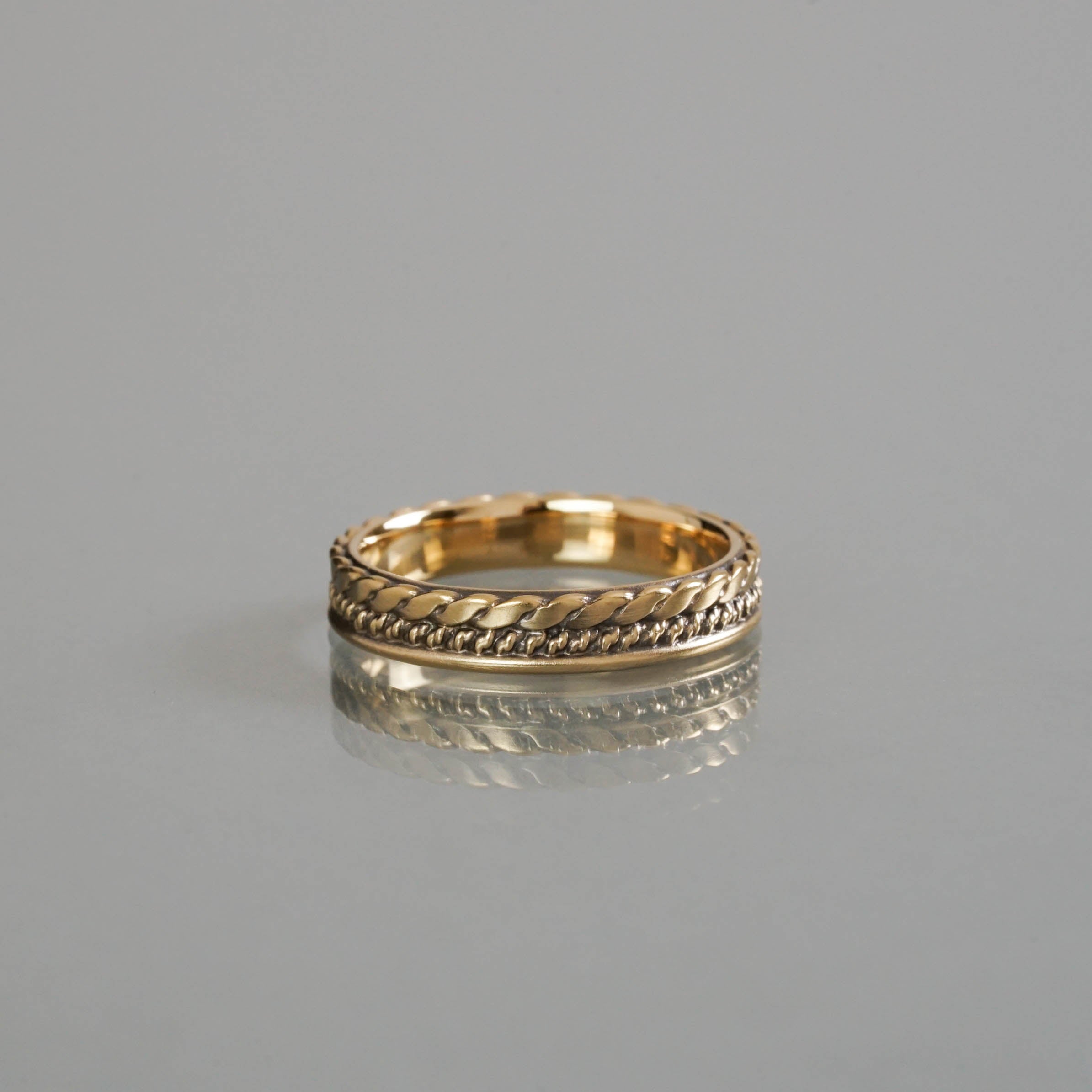 KANOE jewelry TWIST リング　K18YG カノエジュエリー KANOE：カノエ - BRIDAL RING Stack マリッジリング