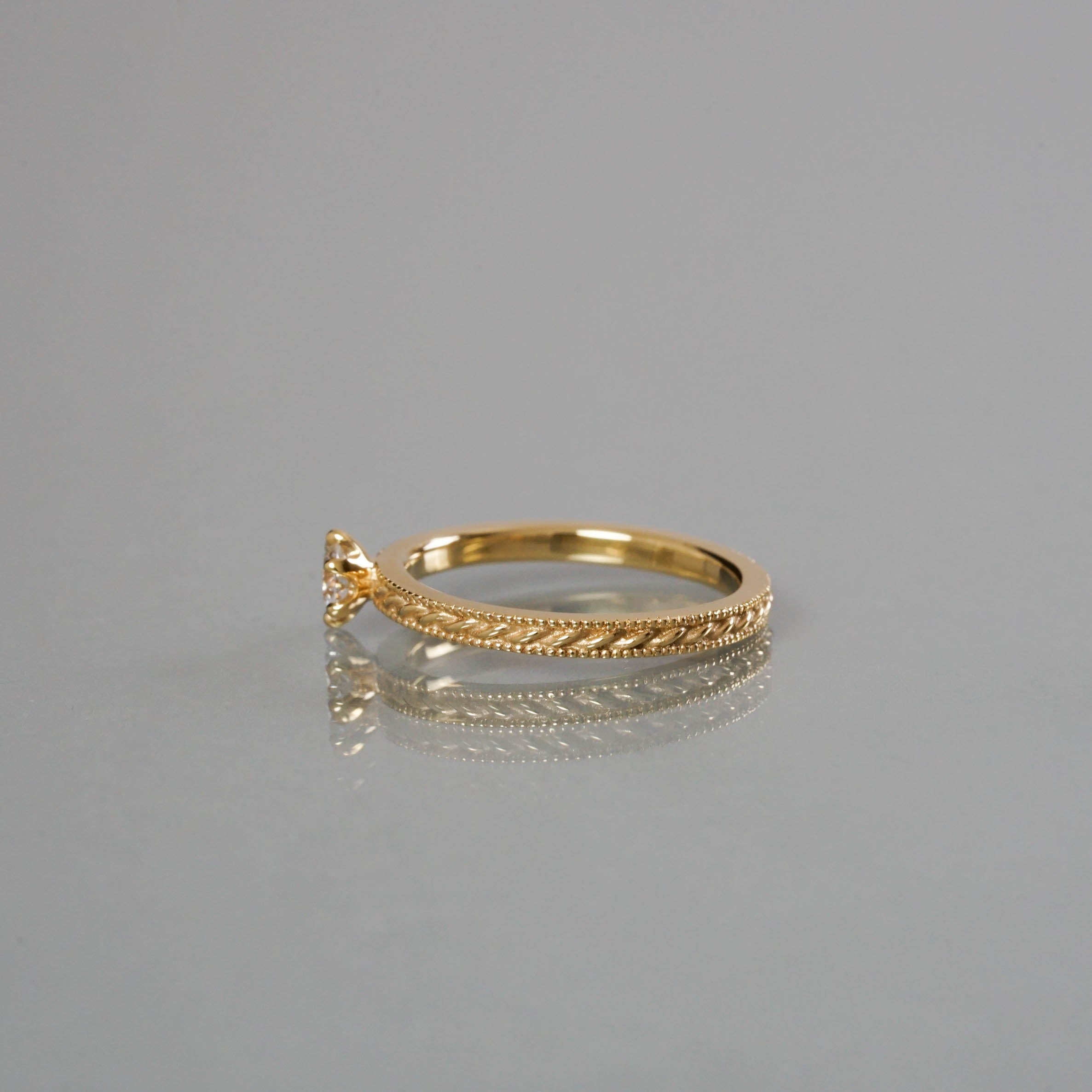 BRIDAL RING［Classic E-CL K18YG］婚約指輪