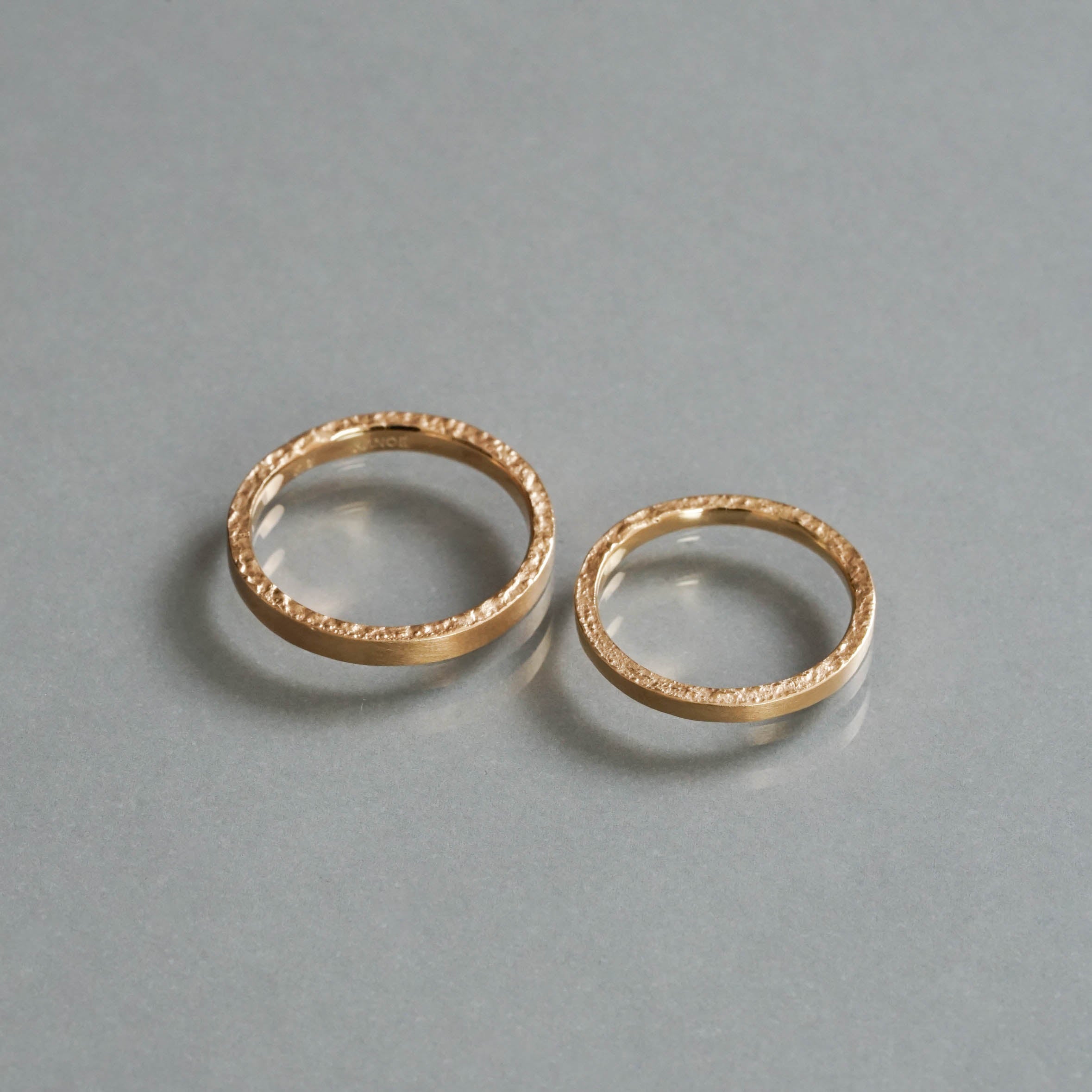 KANOE - BRIDAL RING［Melt ME-3 K18YG］結婚指輪（ペア）