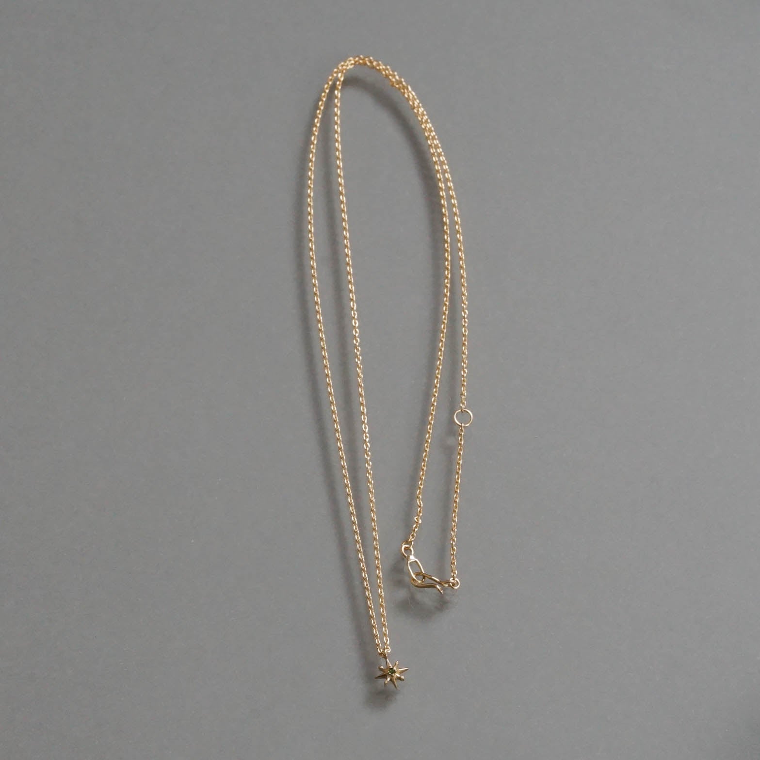 ACE by morizane-sun emerald necklace［AU750203E K18YG］ネックレス