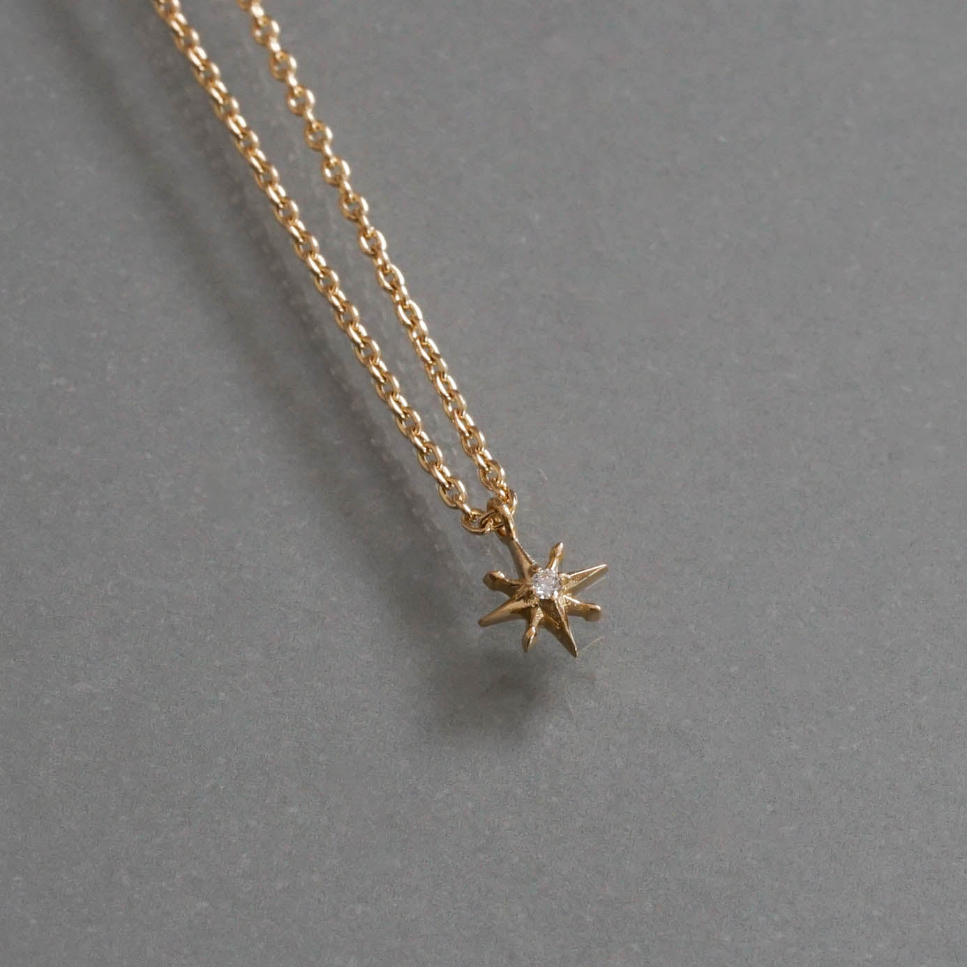 ACE by morizane-sun diamond necklace［AU750203D K18YG］ネックレス