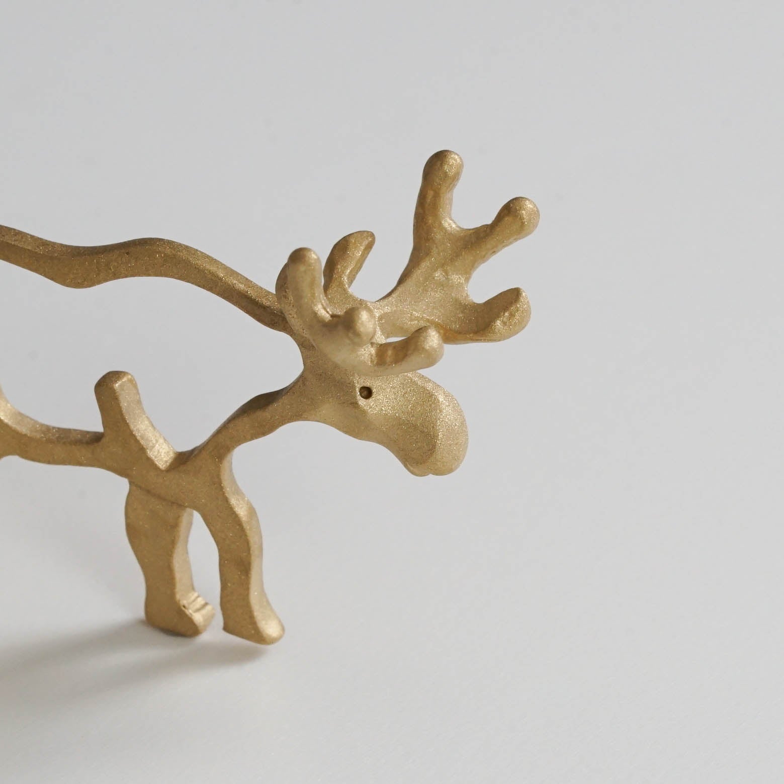 PROOF OF GUILD-Moose Keyring［ヘラジカ 真鍮］キーリング