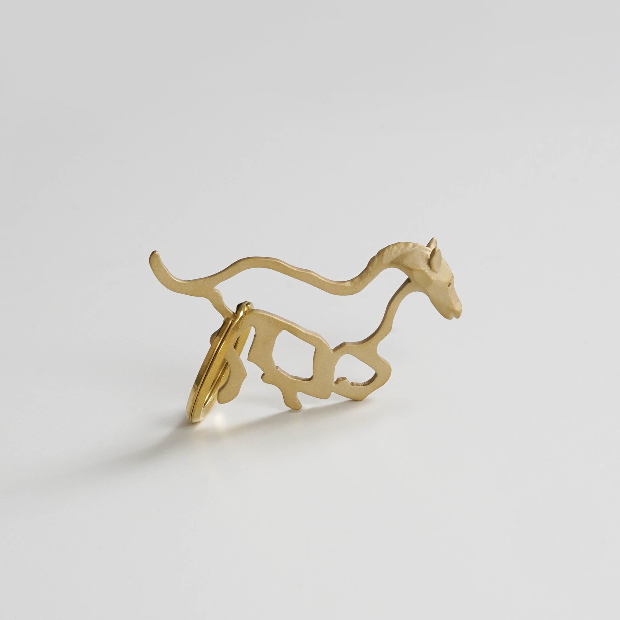 PROOF OF GUILD-Horse Keyring［ウマ 真鍮］キーリング