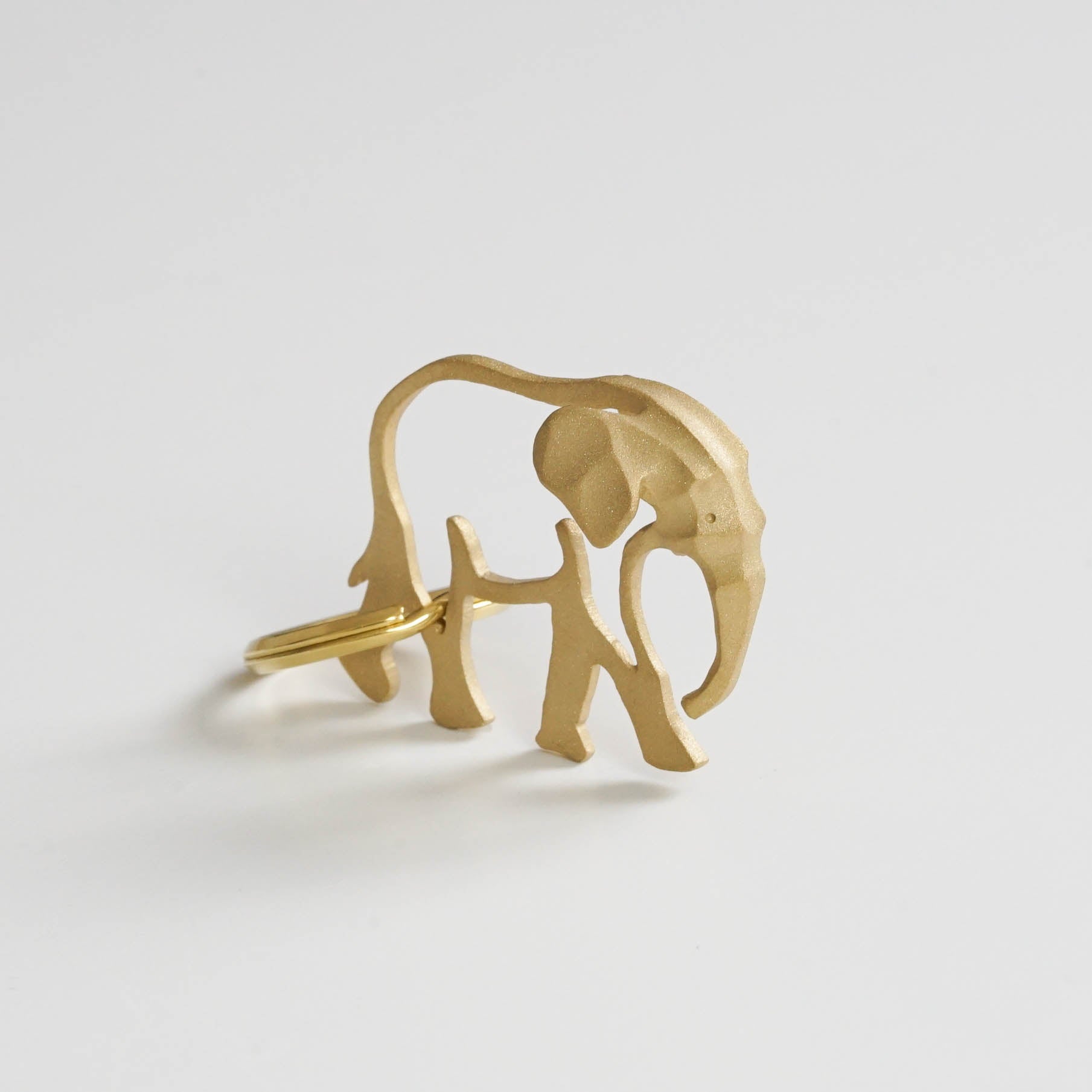 PROOF OF GUILD-Elephant Keyring［ゾウ 真鍮］キーリング