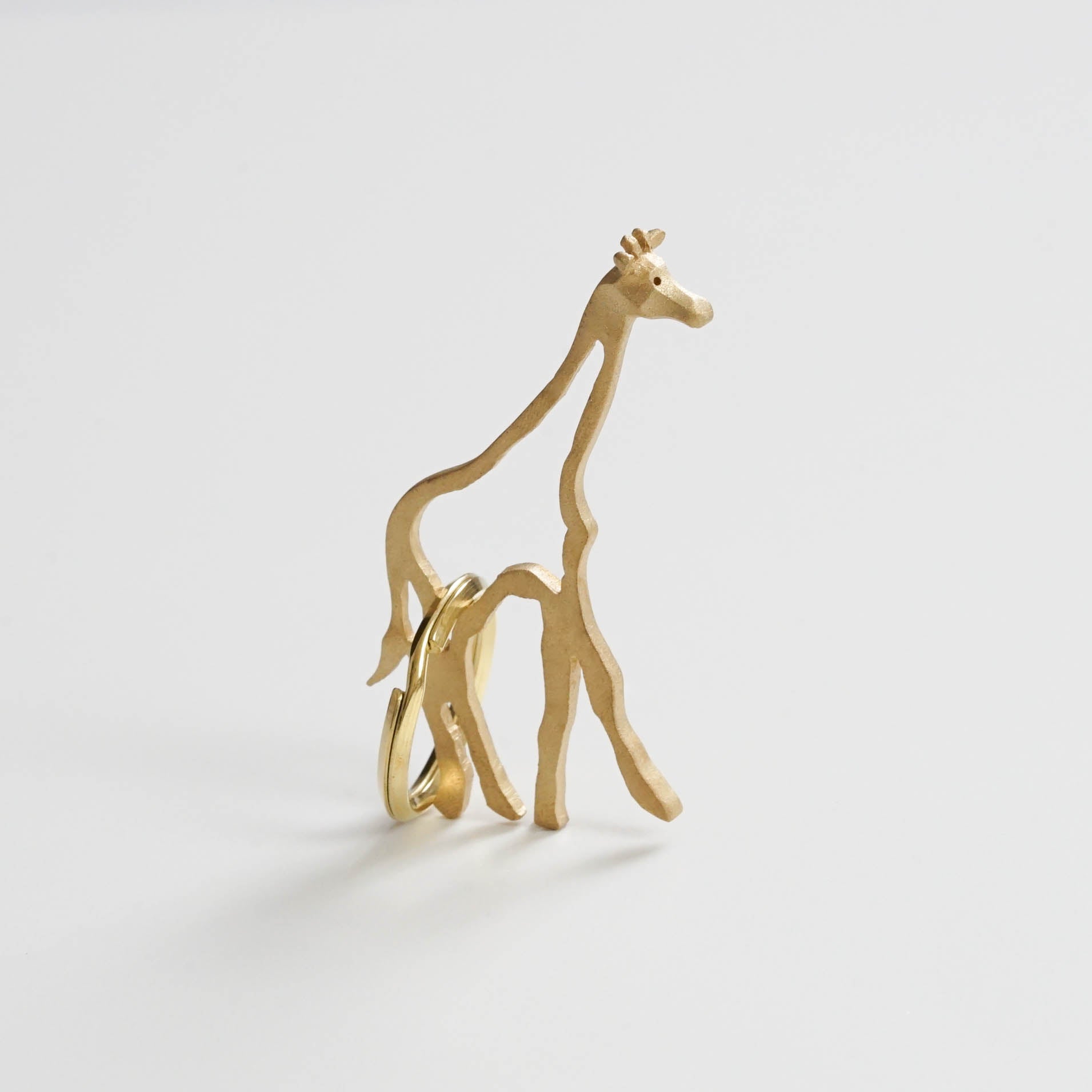 PROOF OF GUILD-Giraffe Keyring［キリン 真鍮］キーリング