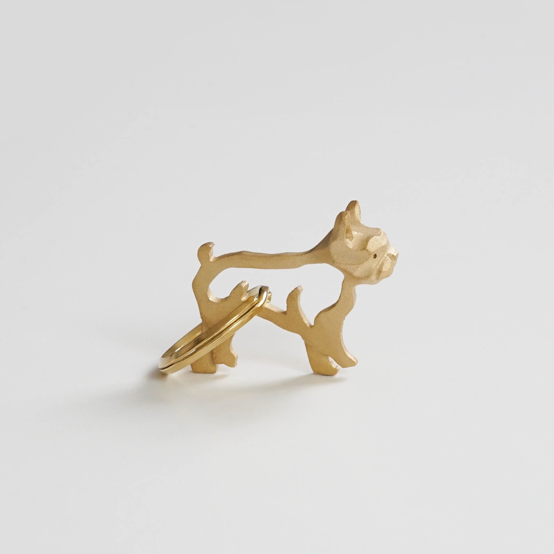 PROOF OF GUILD-Boston terrier Keyring［ボストンテリア 真鍮］キーリング