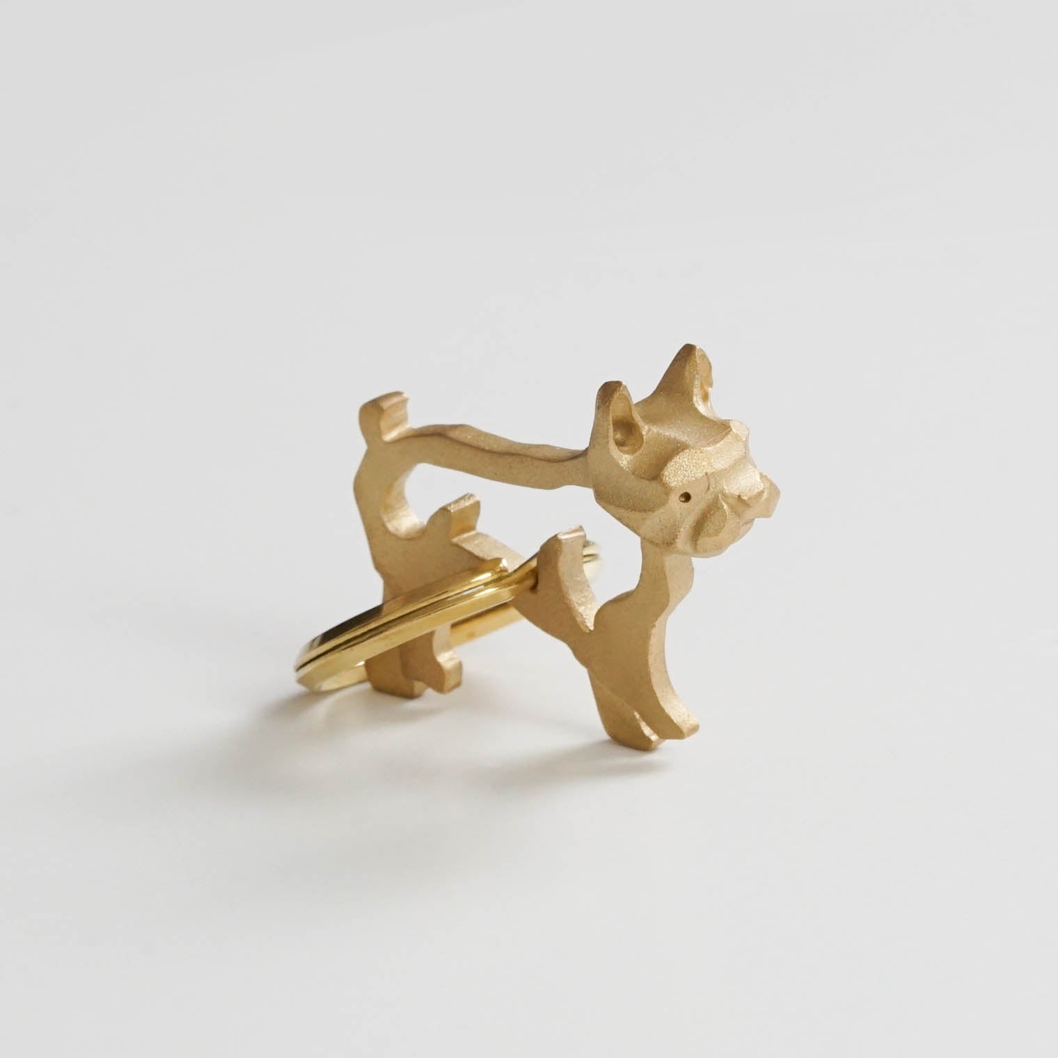 PROOF OF GUILD-Boston terrier Keyring［ボストンテリア 真鍮］キーリング