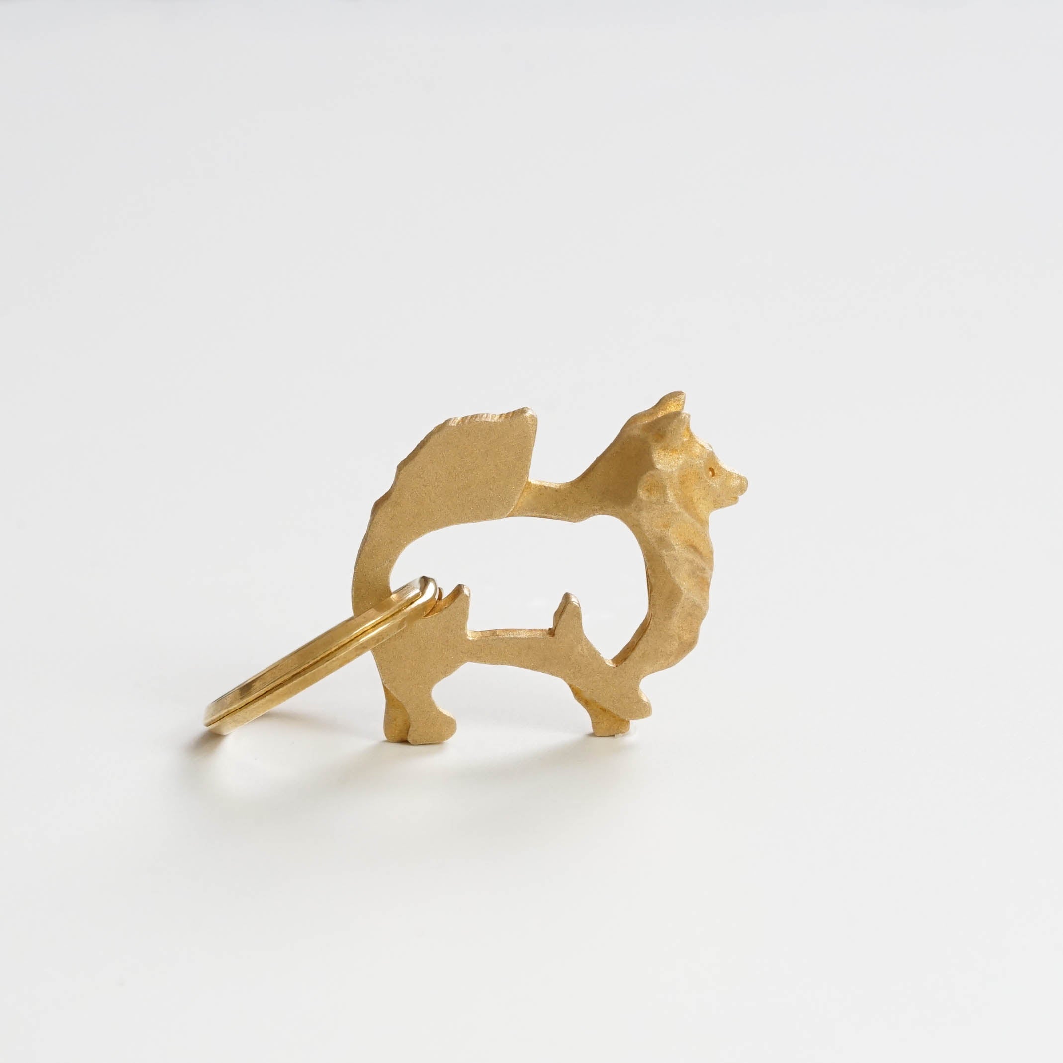 PROOF OF GUILD-Pomeranian Keyring［ポメラニアン 真鍮］キーリング