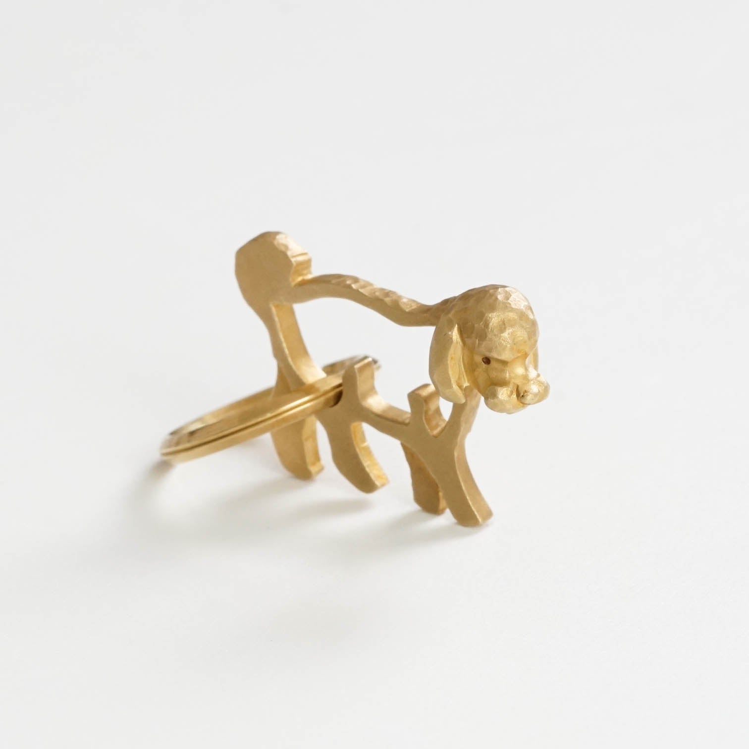 PROOF OF GUILD-Poodle Keyring［プードル 真鍮］キーリング