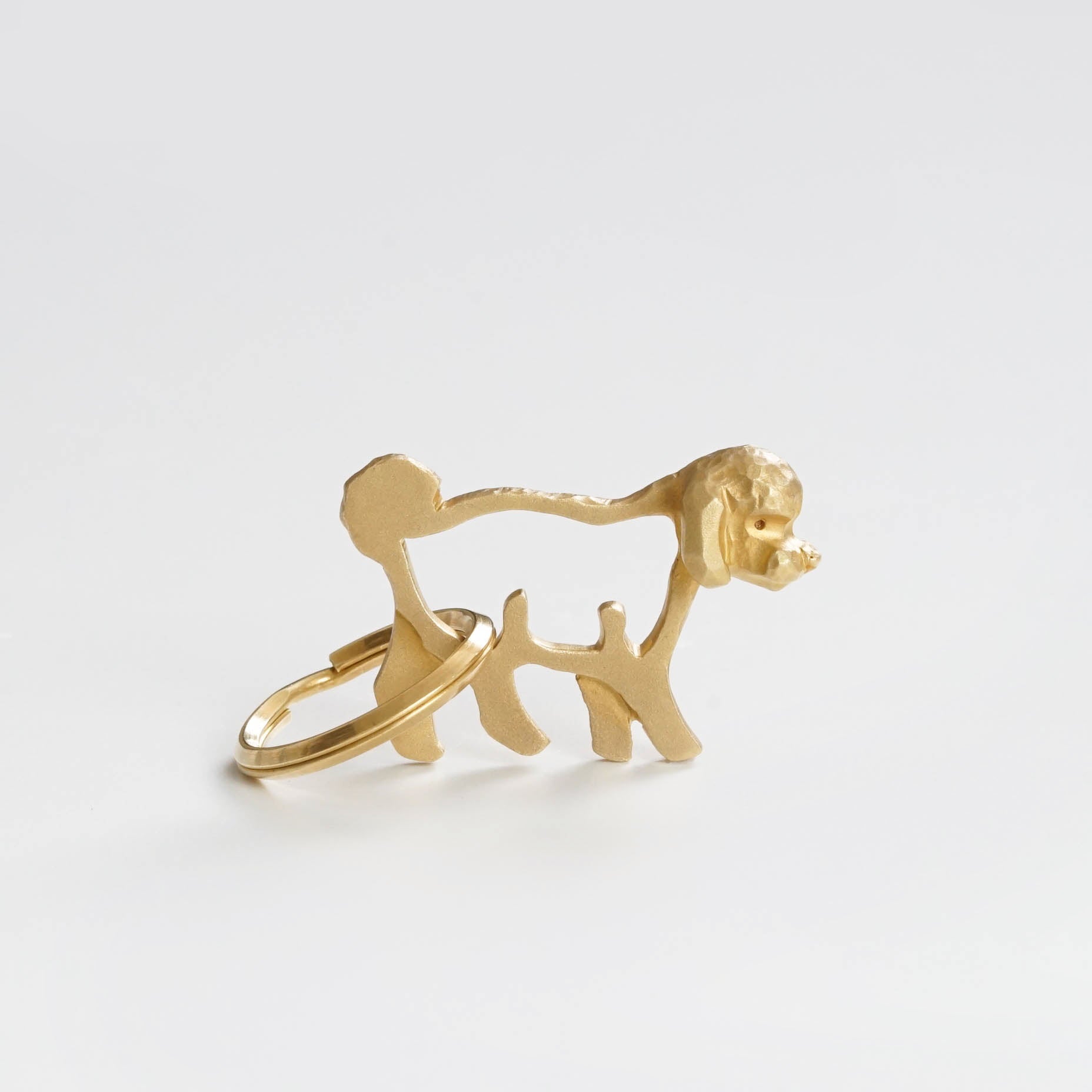 PROOF OF GUILD-Poodle Keyring［プードル 真鍮］キーリング