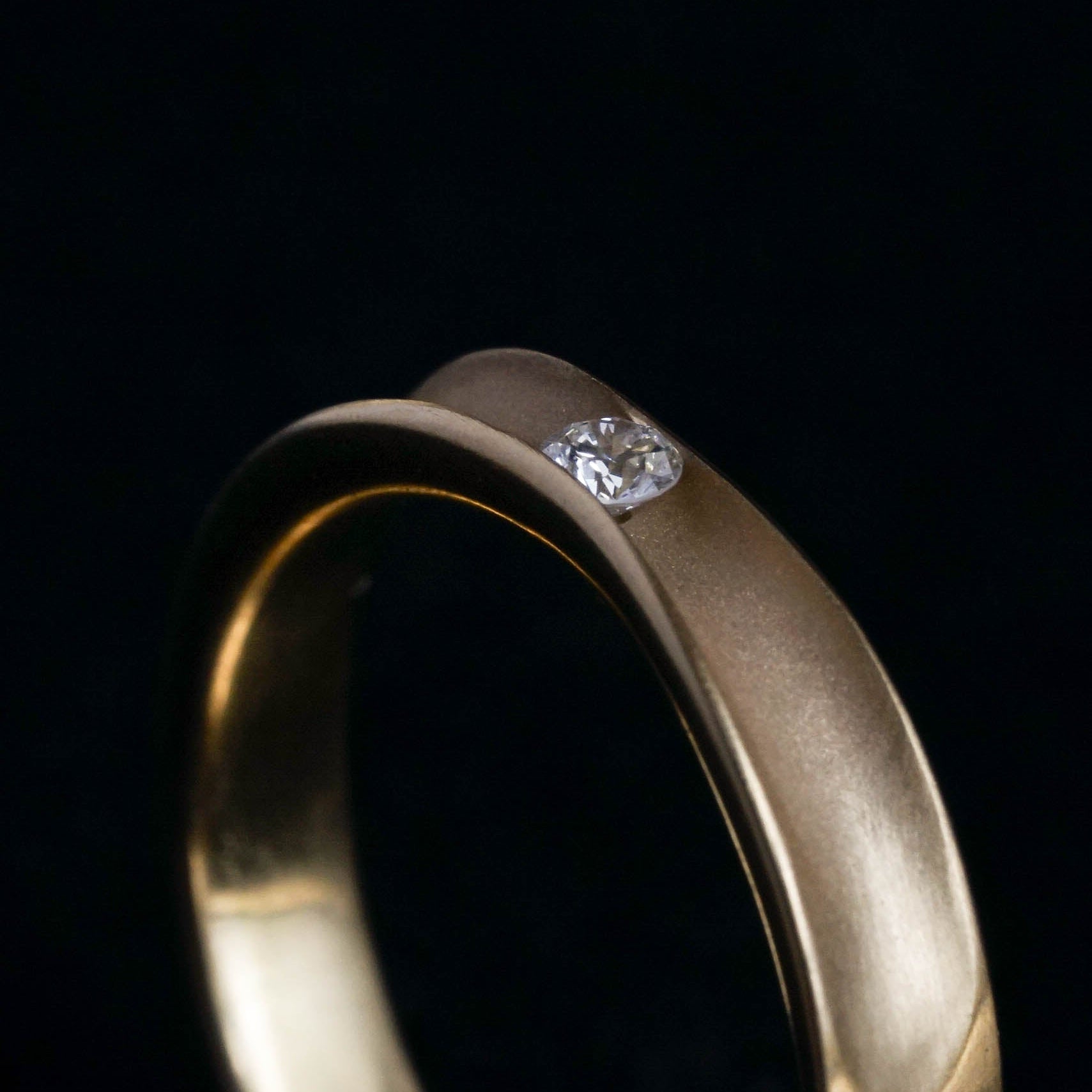 SOURCE objects - Pinch Diamond Ring［SJPC-R-001 K18］リング