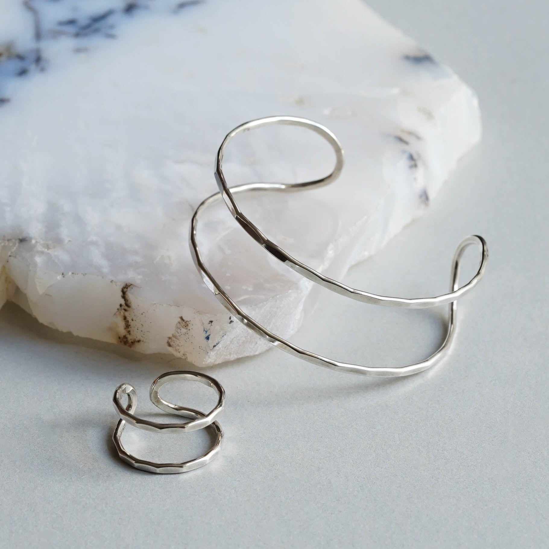 SOURCE objects - Silver Double Bar Bracelet［MJM1-071 SV］ブレスレット