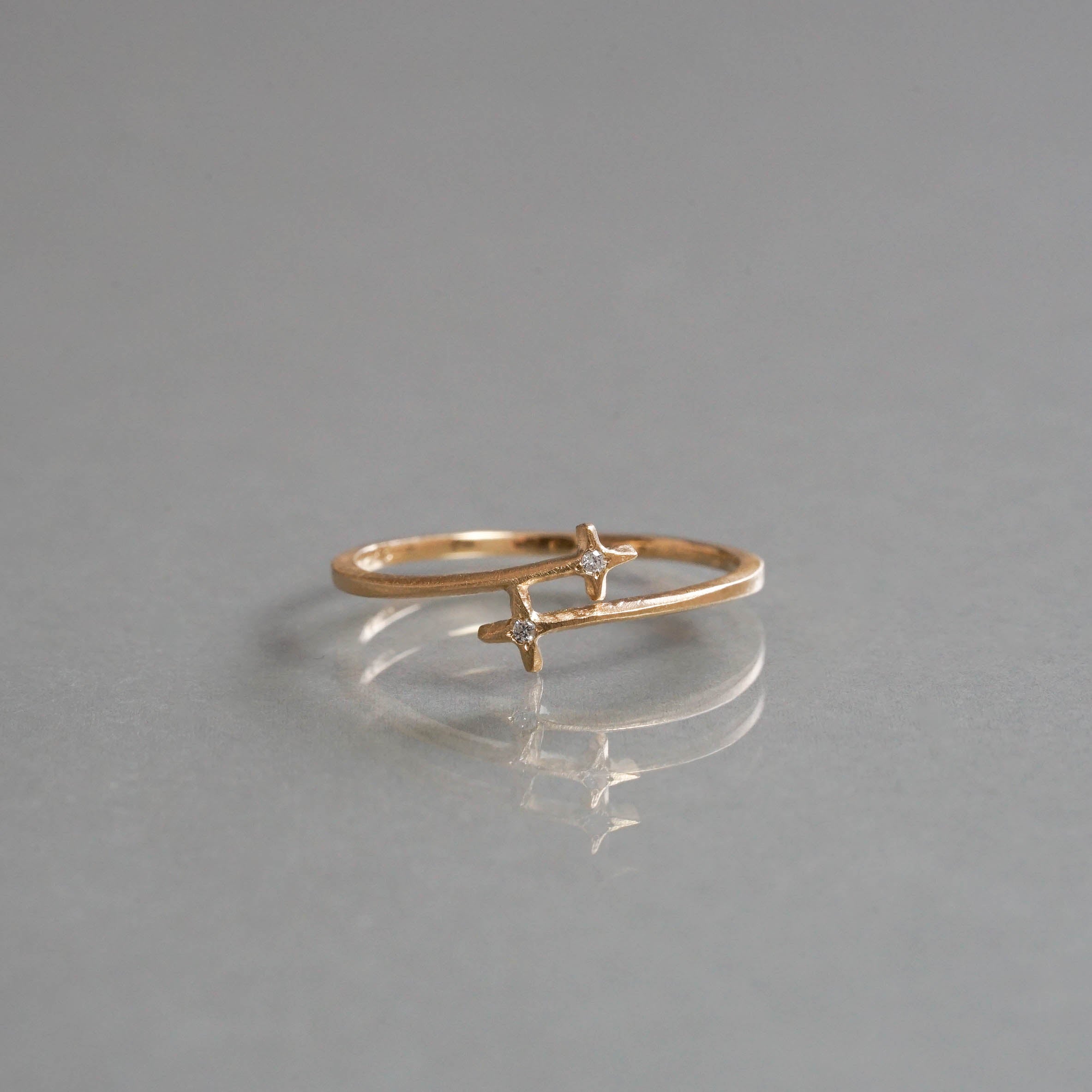 Atelier d'antan - 2 Star Ring［A030251AR002 K18］リング