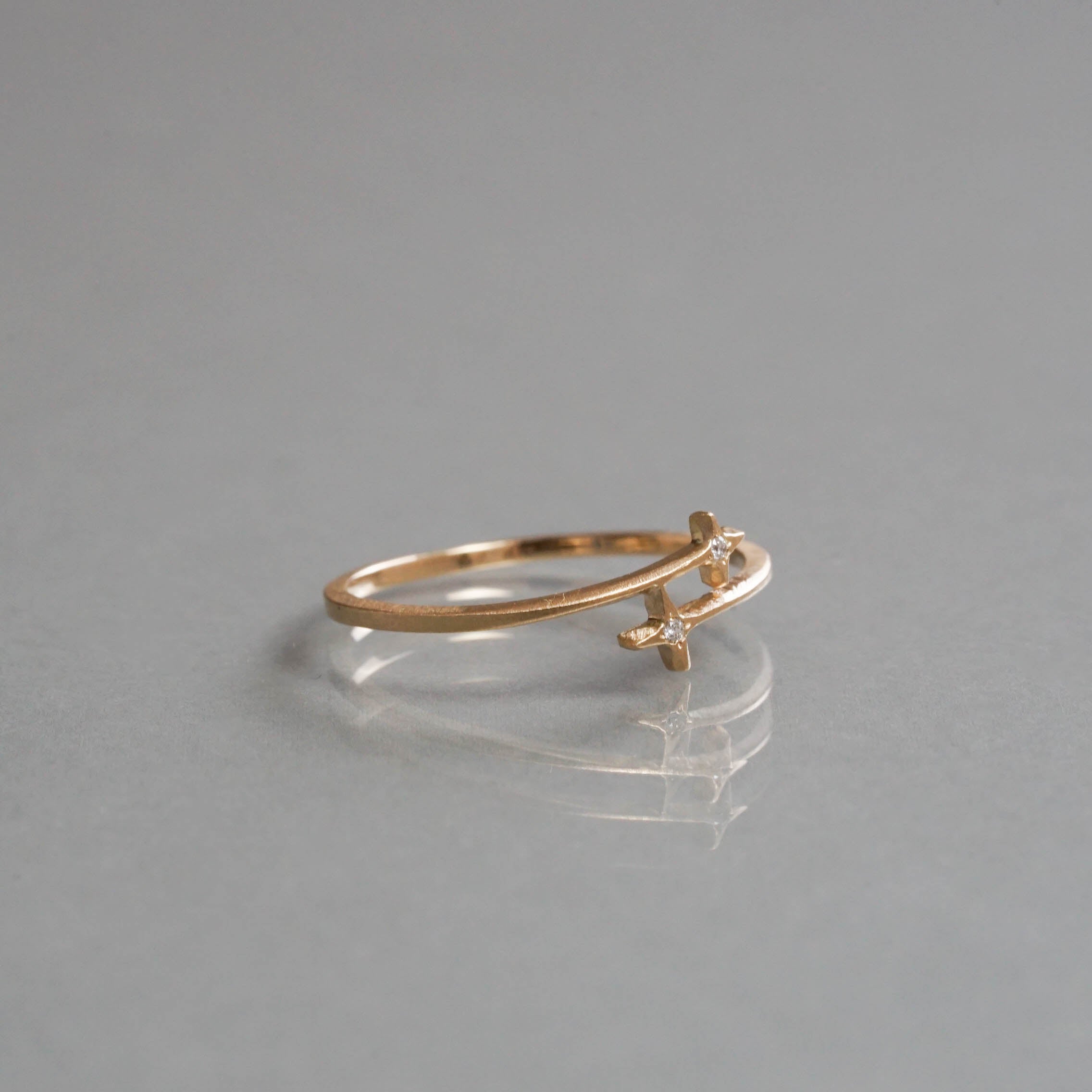 Atelier d'antan - 2 Star Ring［A030251AR002 K18］リング