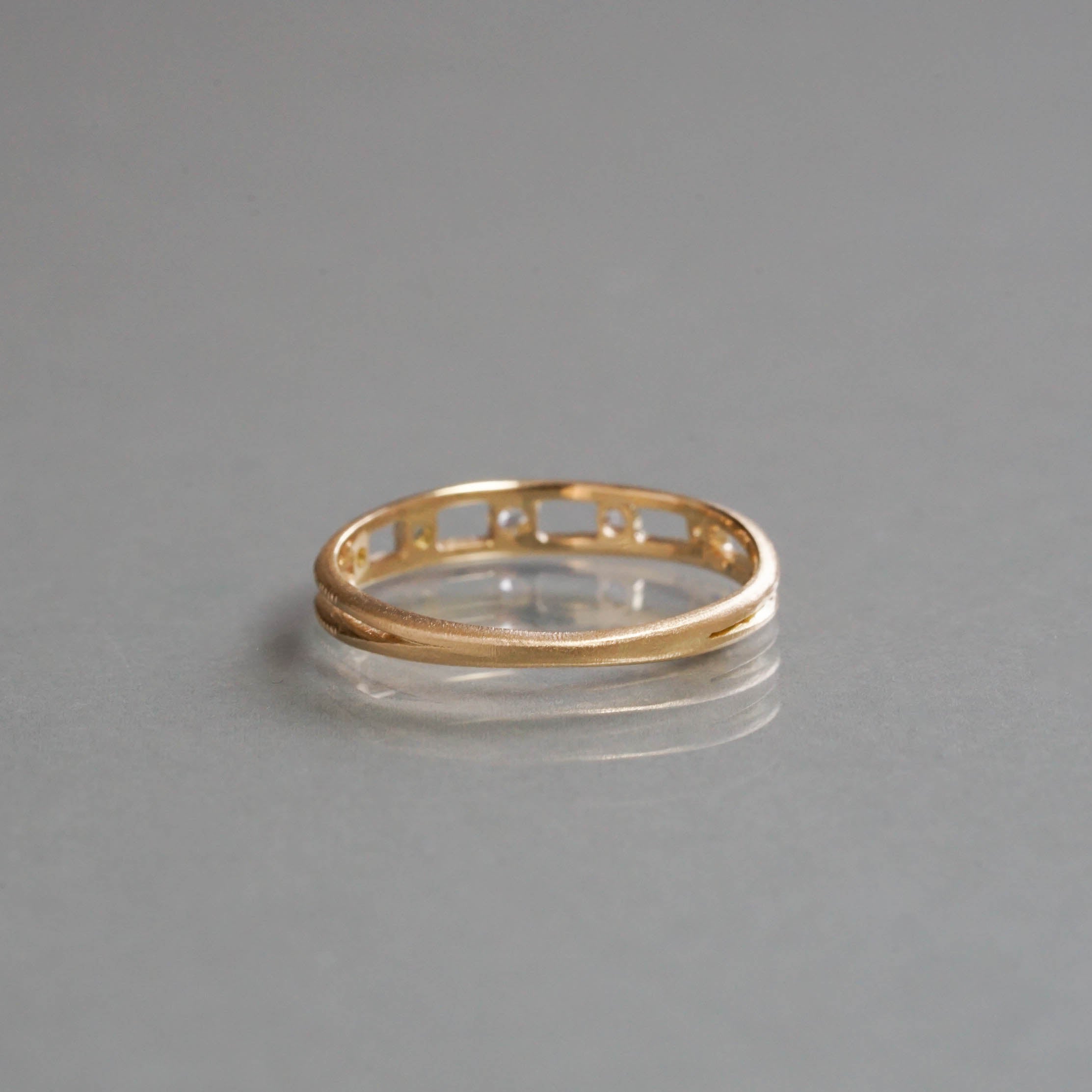 Atelier d'antan -  Rosecut Dia Ring［A023232AR058 K18］リング