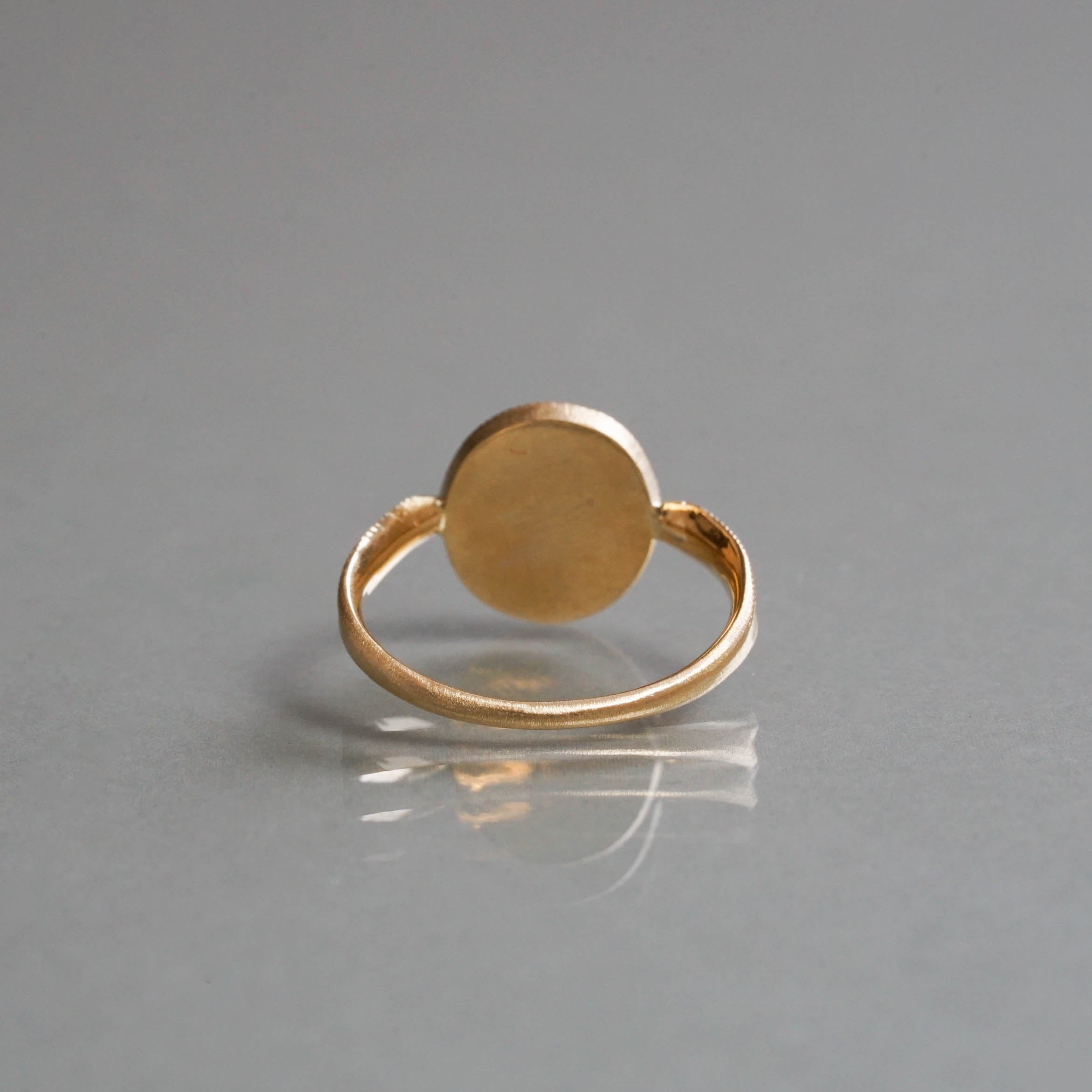 Atelier d'antan - Oval Shell Ring［A023212AR035 K18］リング